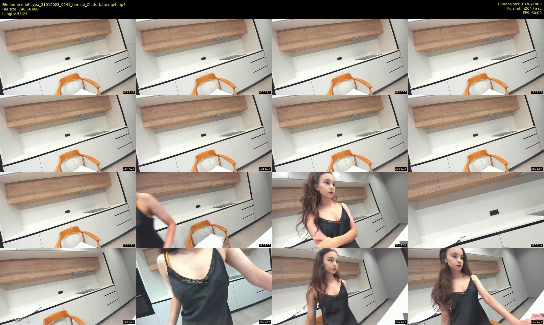 ehotlovea — 54 minute Chaturbate female cam show recording, 1080p, Jan 31, 2023