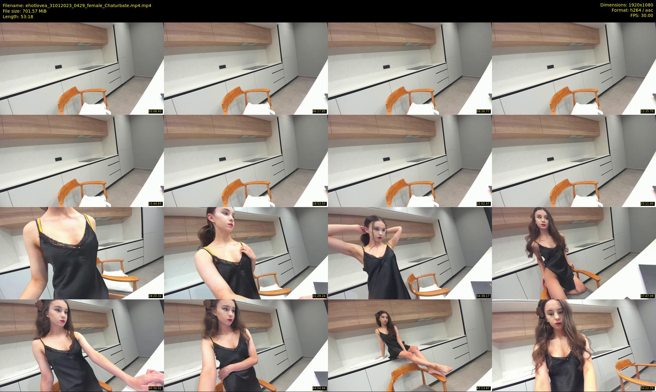 ehotlovea — 54 minute Chaturbate female cam show recording, 1080p, Jan 31, 2023