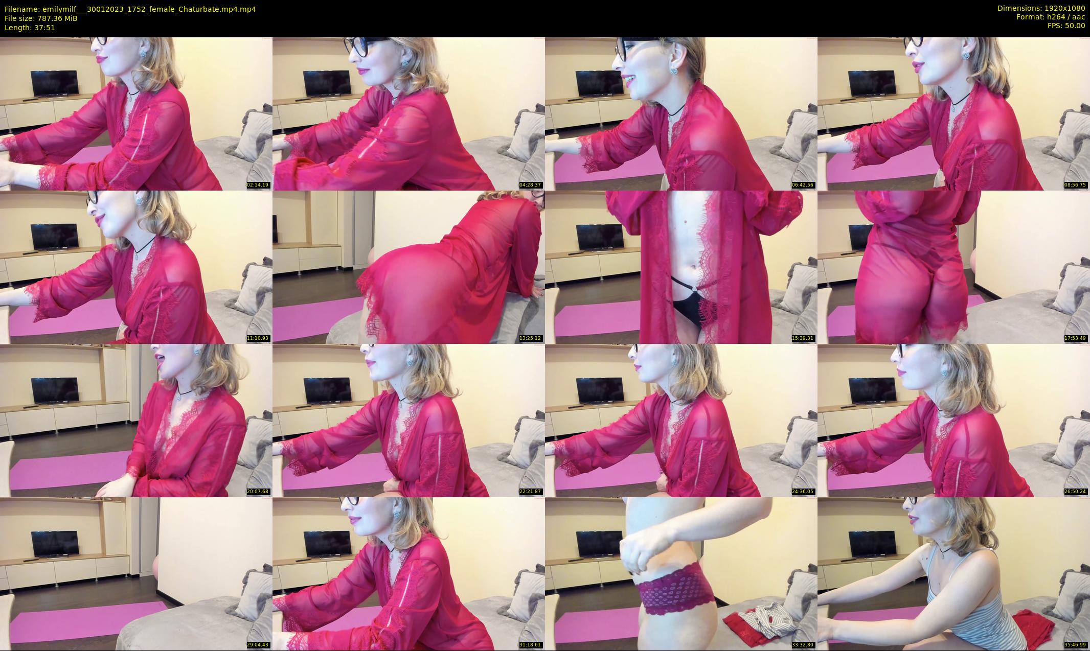 emilymilf__ — 38 minute Chaturbate female cam show recording, 1080p, Jan 30, 2023