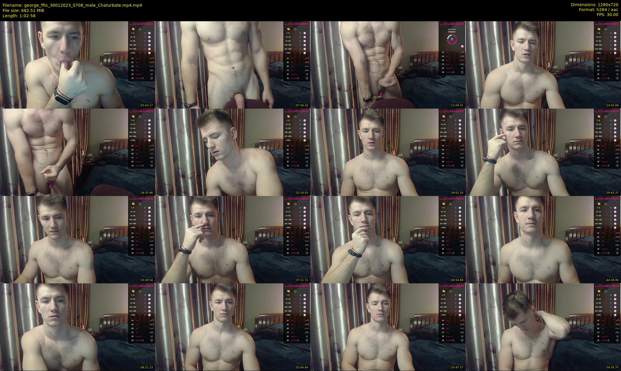 george_fflo — 63 minute Chaturbate male cam show recording, 720p, Jan 30, 2023