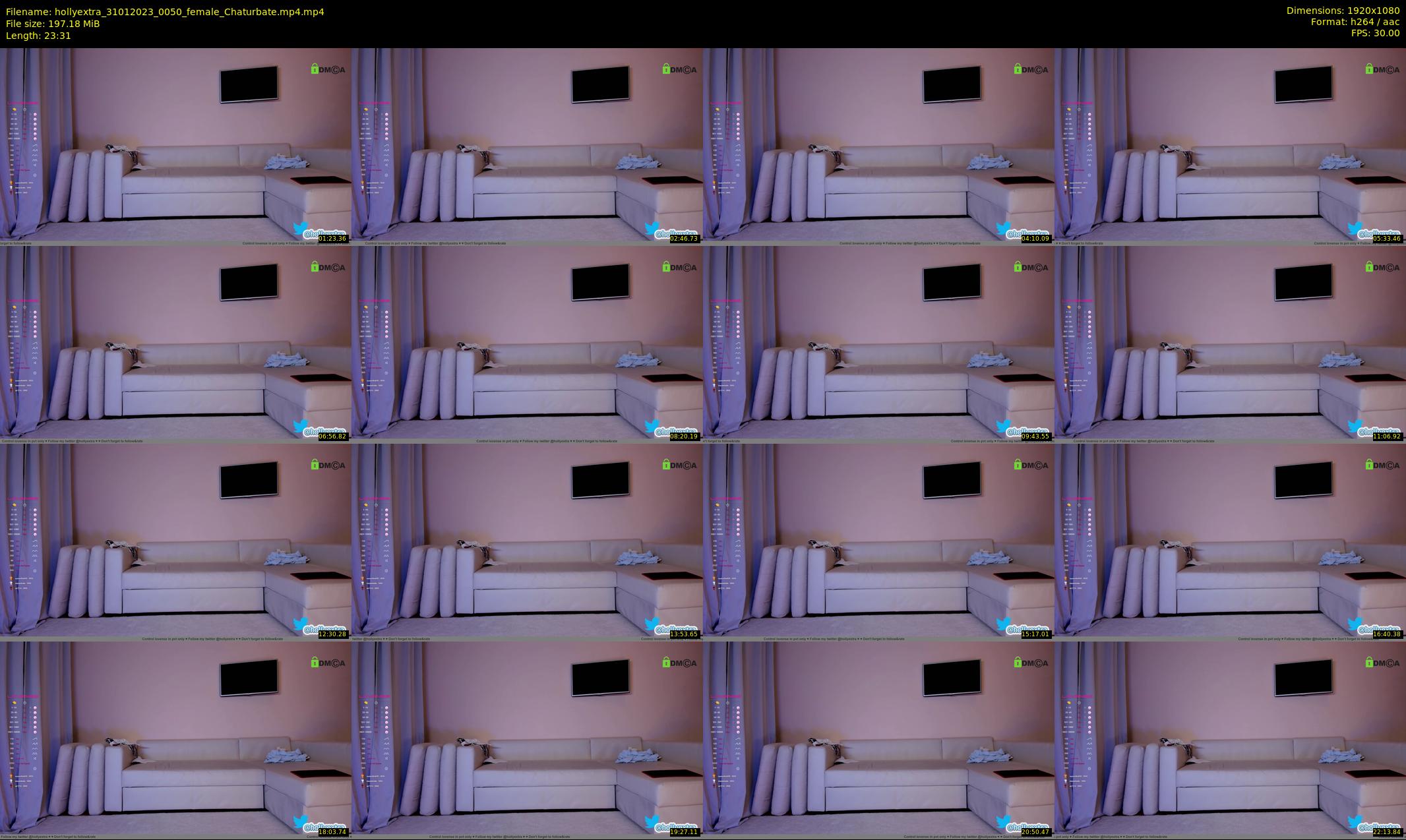 hollyextra — 24 minute Chaturbate female cam show recording, 1080p, Jan 31, 2023