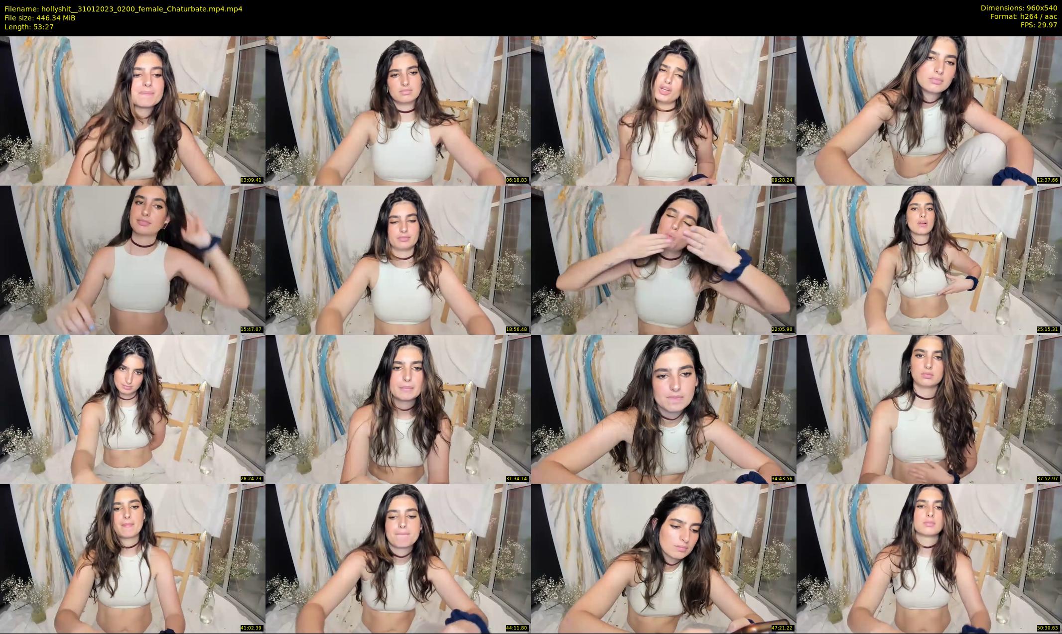 hollyshit_ — 54 minute Chaturbate female cam show recording, 480p, Jan 31, 2023