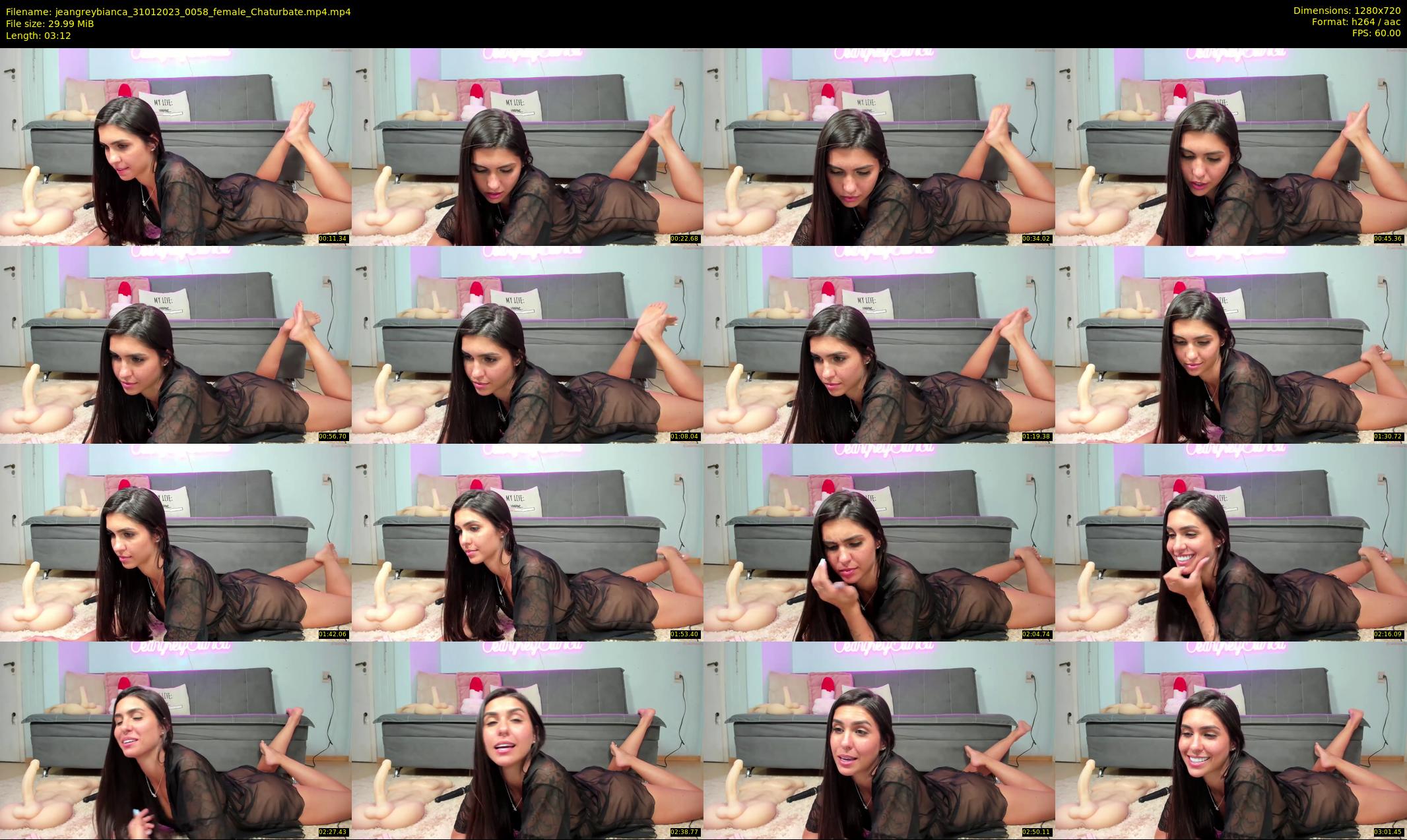 jeangreybianca — 4 minute Chaturbate female cam show recording, 720p, Jan 31, 2023