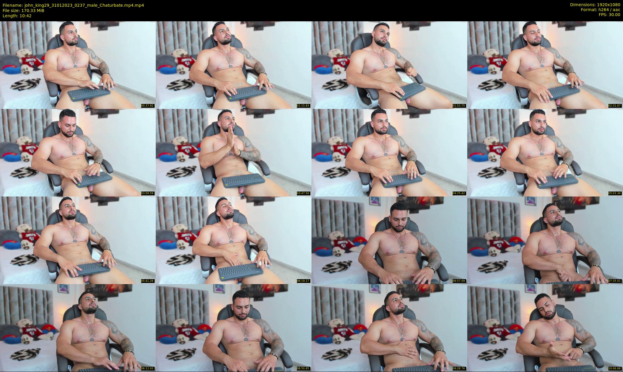 john_king29 — 11 minute Chaturbate male cam show recording, 1080p, Jan 31, 2023