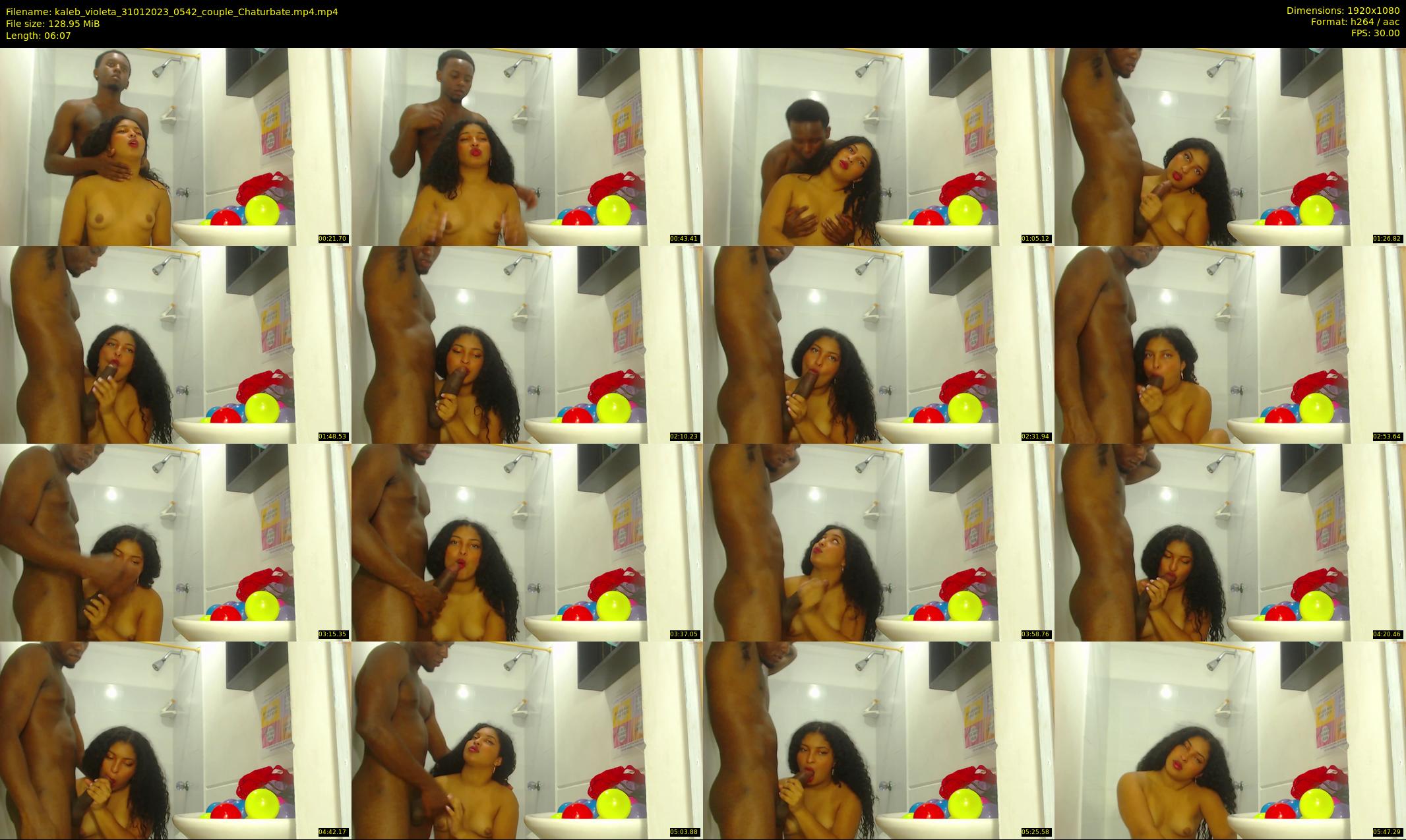 kaleb_violeta — 7 minute Chaturbate couple cam show recording, 1080p, Jan 31, 2023