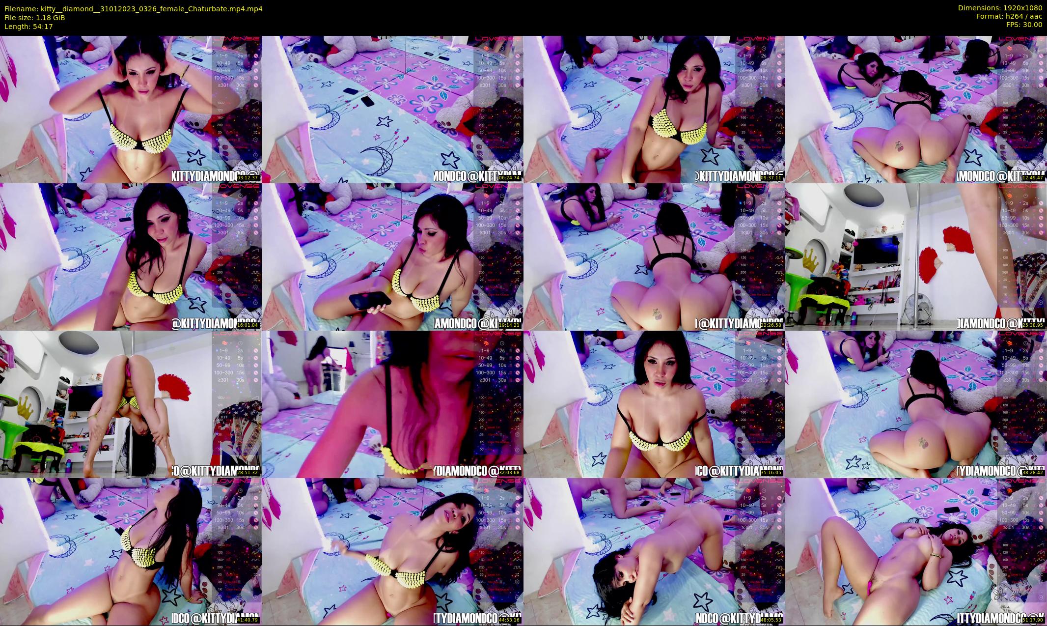 kitty__diamond_ — 55 minute Chaturbate female cam show recording, 1080p, Jan 31, 2023