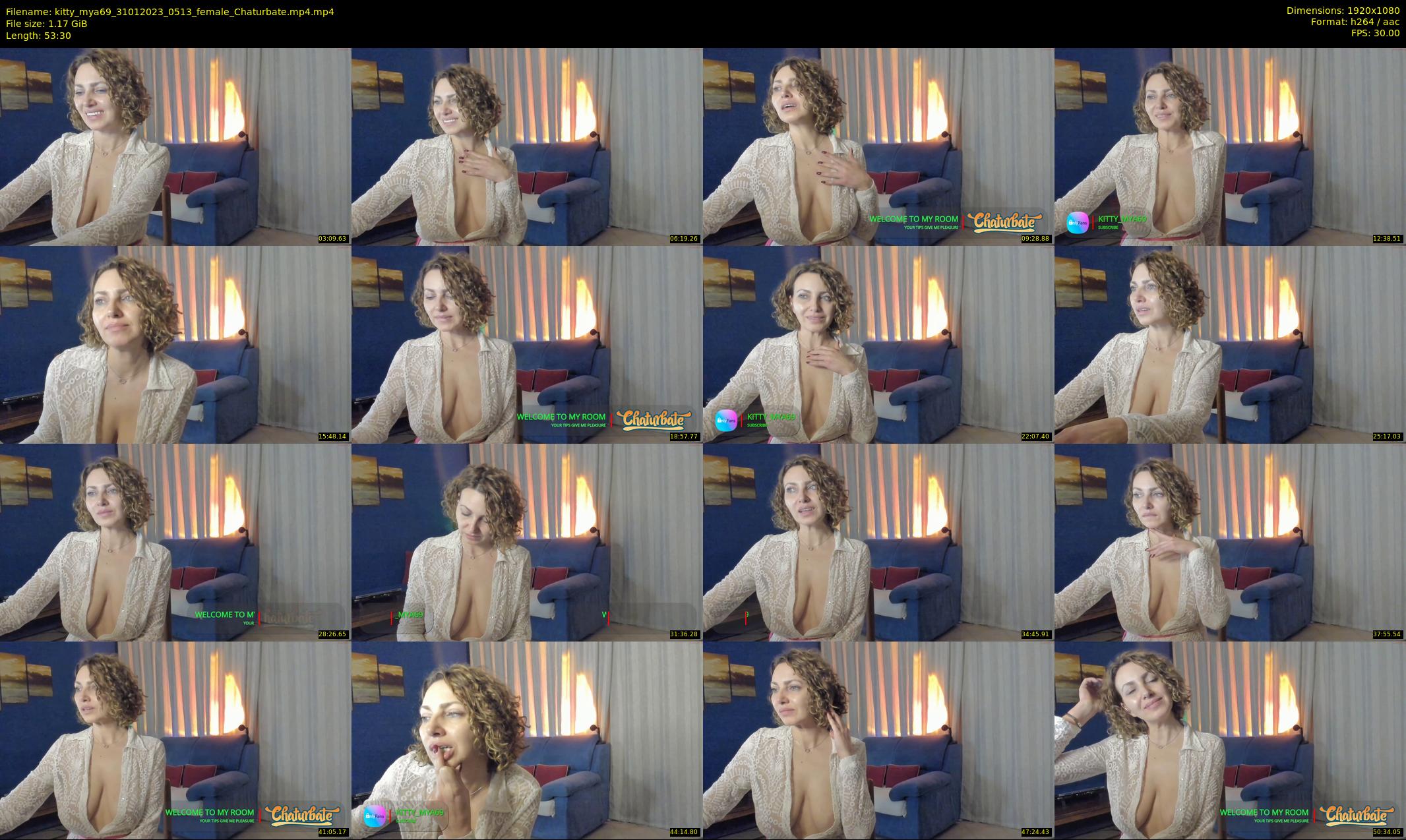 kitty_mya69 — 54 minute Chaturbate female cam show recording, 1080p, Jan 31, 2023