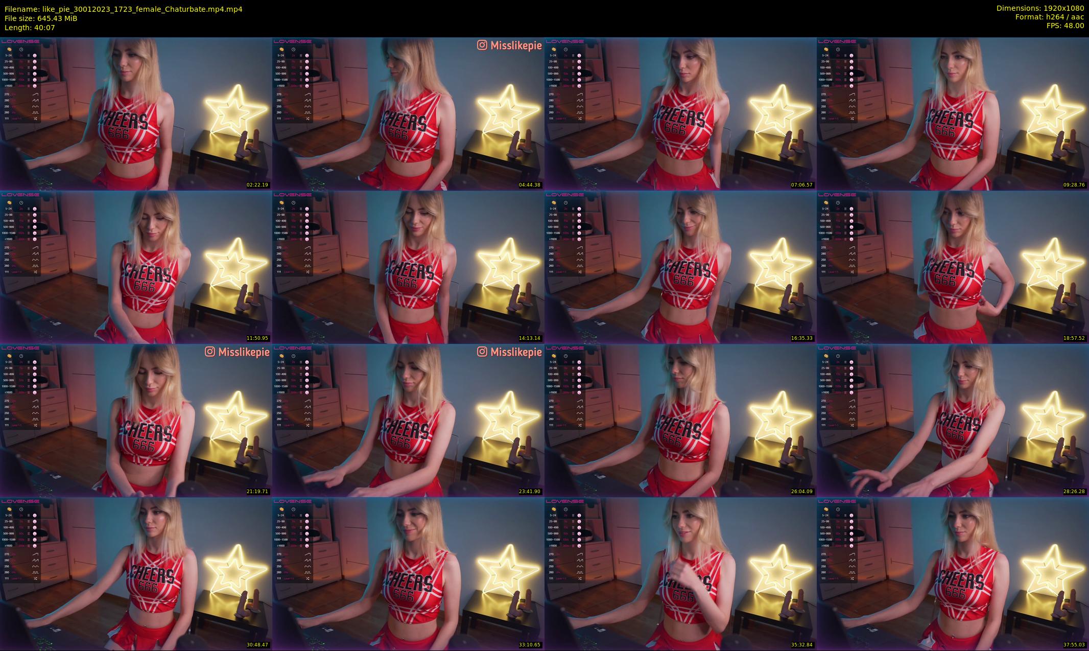 like_pie — 41 minute Chaturbate couple cam show recording, 1080p, Jan 30, 2023