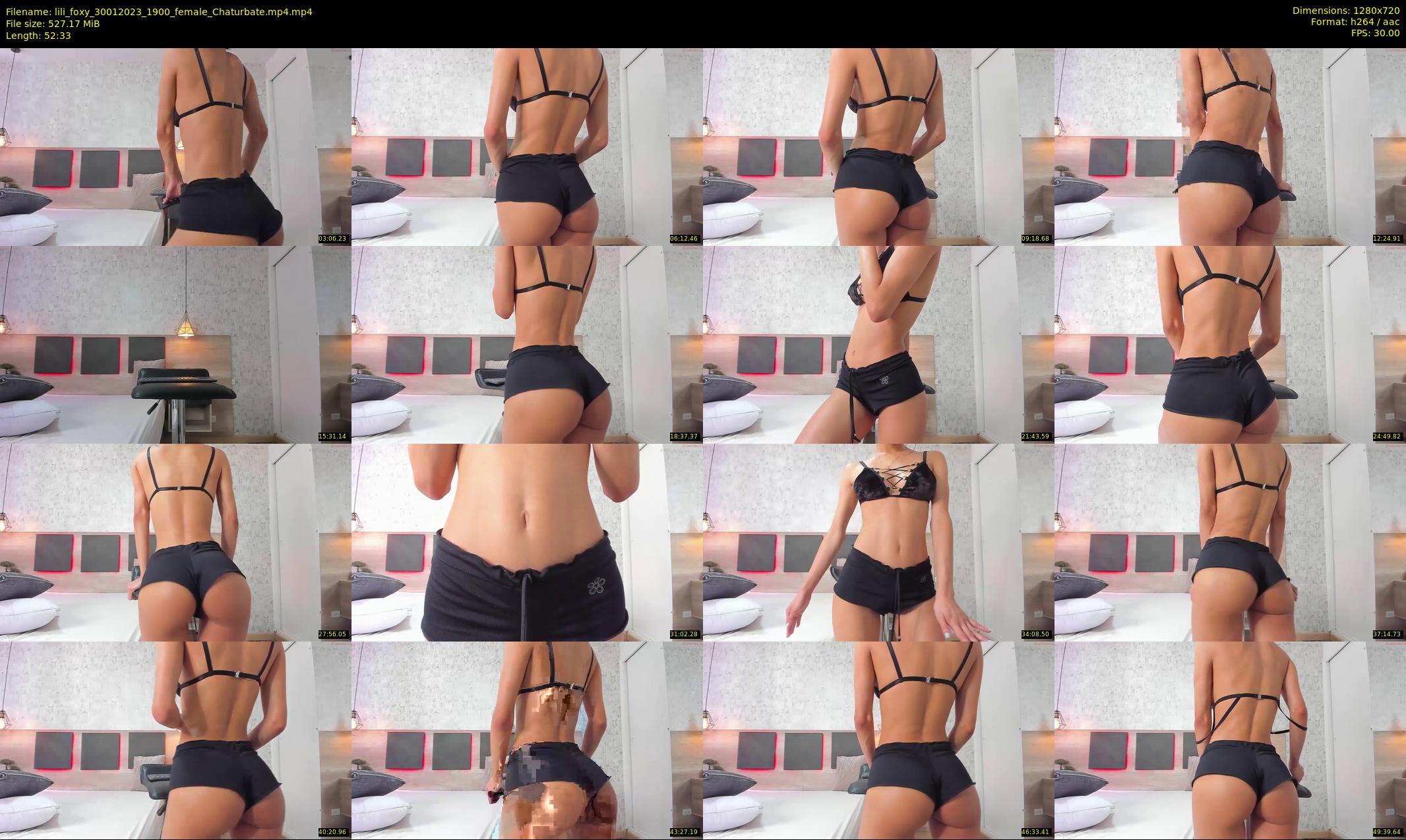 lili_foxy — 53 minute Chaturbate female cam show recording, 720p, Jan 30, 2023