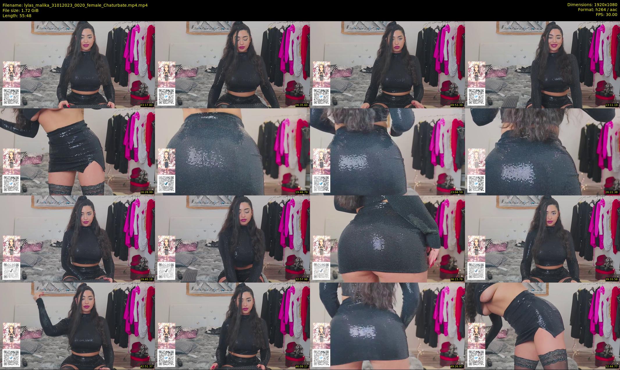 lylas_malika — 56 minute Chaturbate female cam show recording, 1080p, Jan 31, 2023