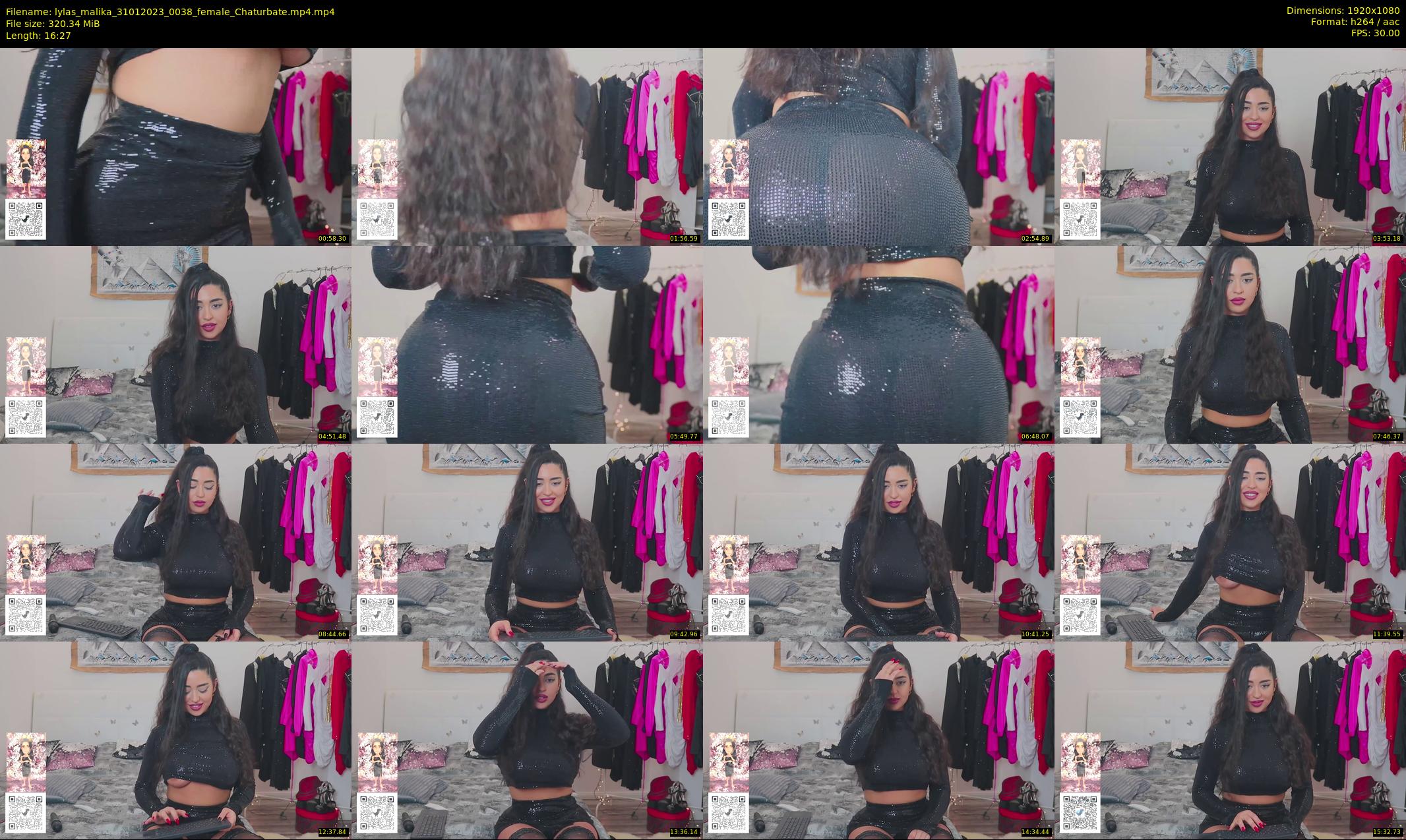 lylas_malika — 17 minute Chaturbate female cam show recording, 1080p, Jan 31, 2023