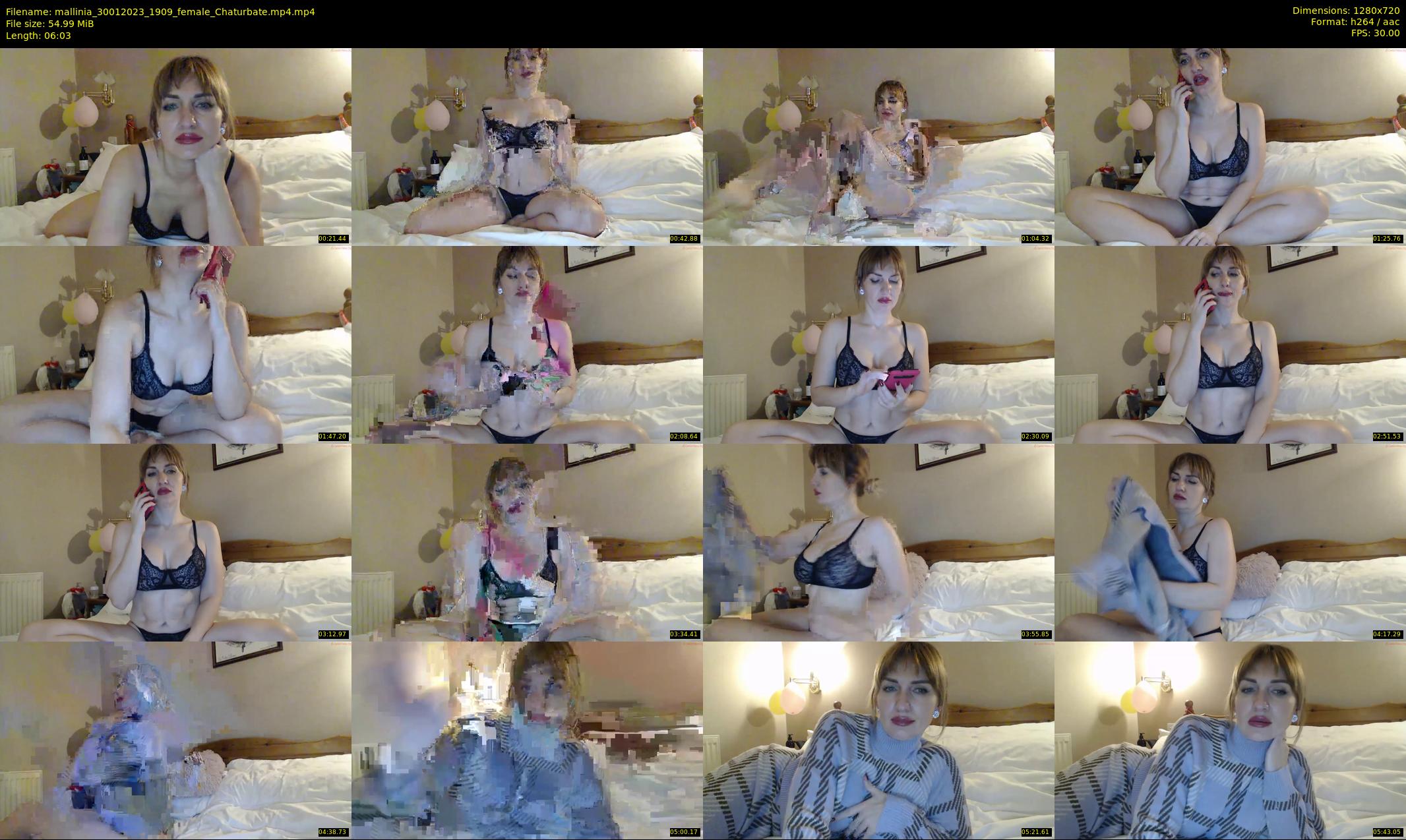 mallinia — 7 minute Chaturbate female cam show recording, 720p, Jan 30, 2023