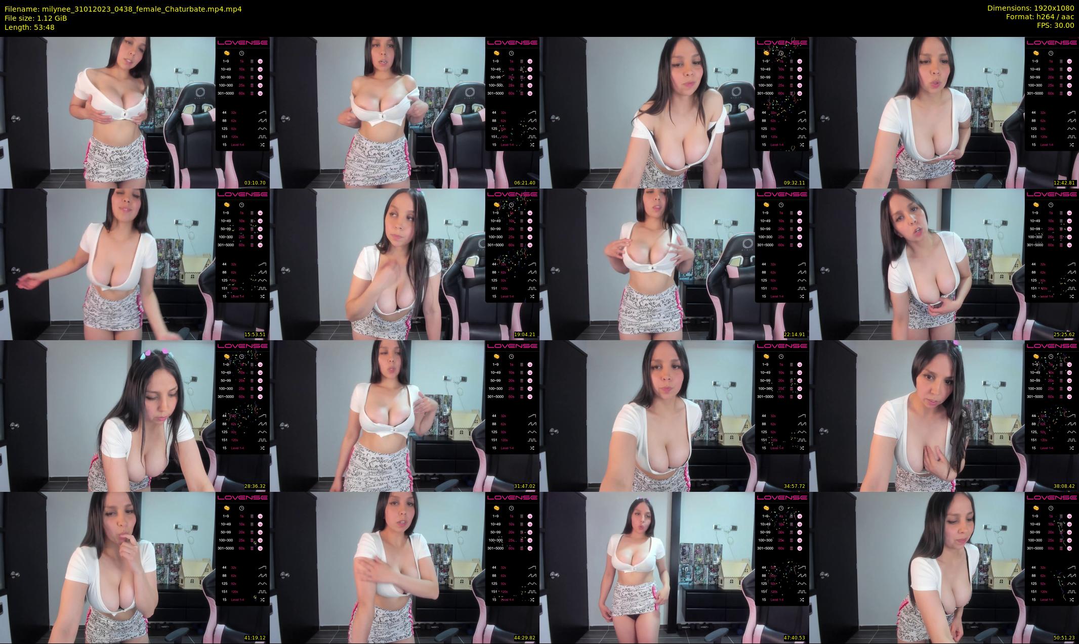 milynee — 54 minute Chaturbate female cam show recording, 1080p, Jan 31, 2023