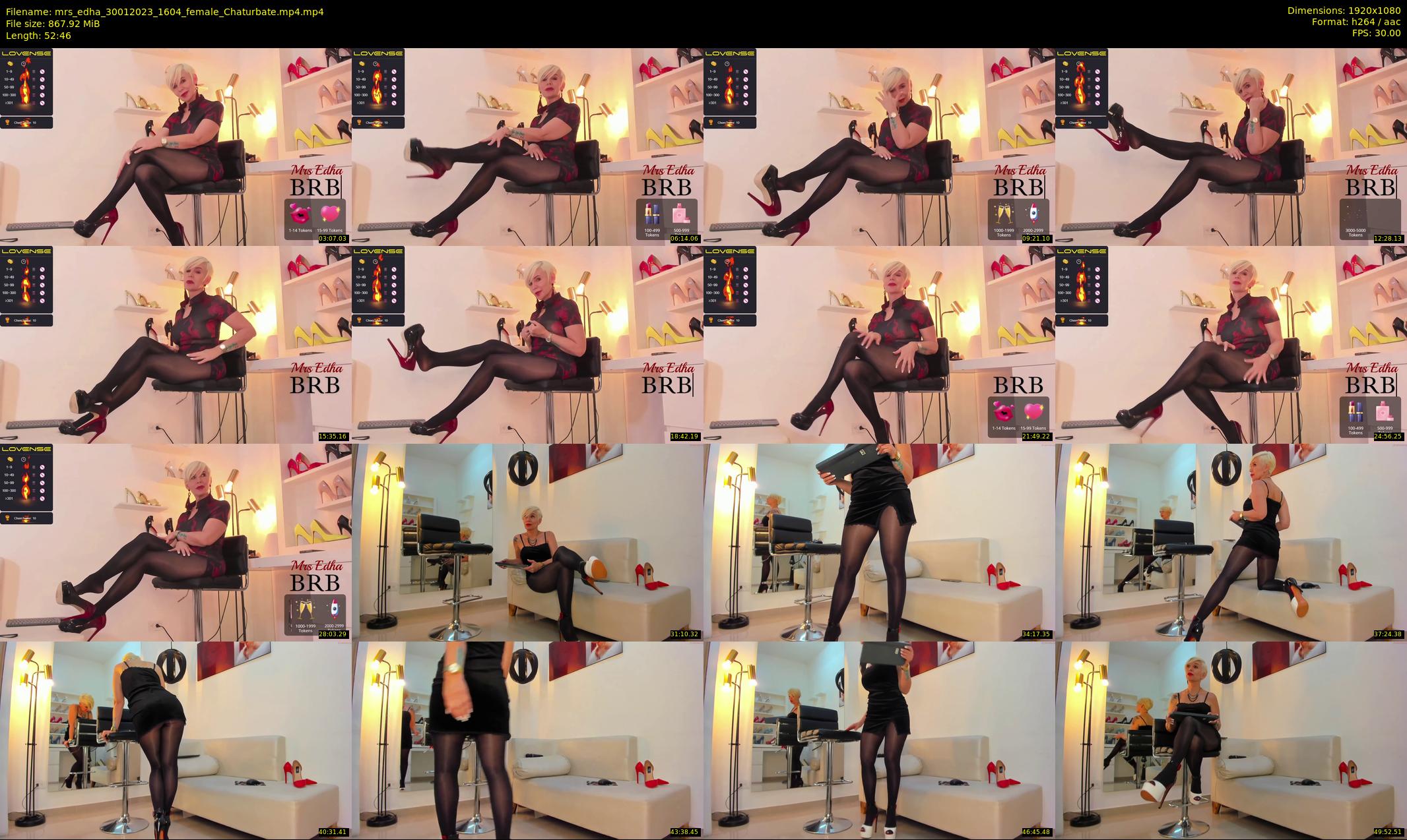 mrs_edha — 53 minute Chaturbate female cam show recording, 1080p, Jan 30, 2023