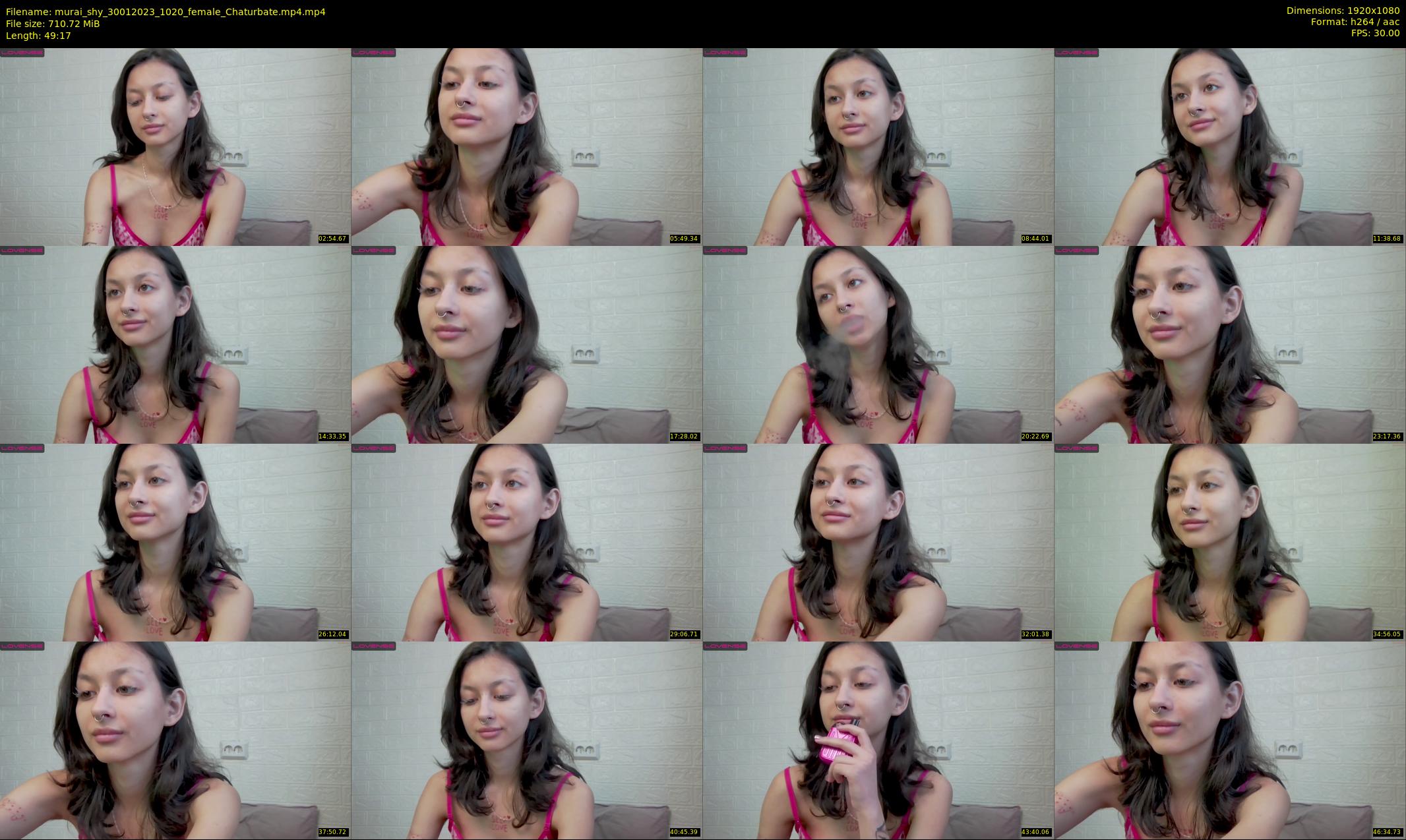 murai_shy — 50 minute Chaturbate female cam show recording, 1080p, Jan 30, 2023