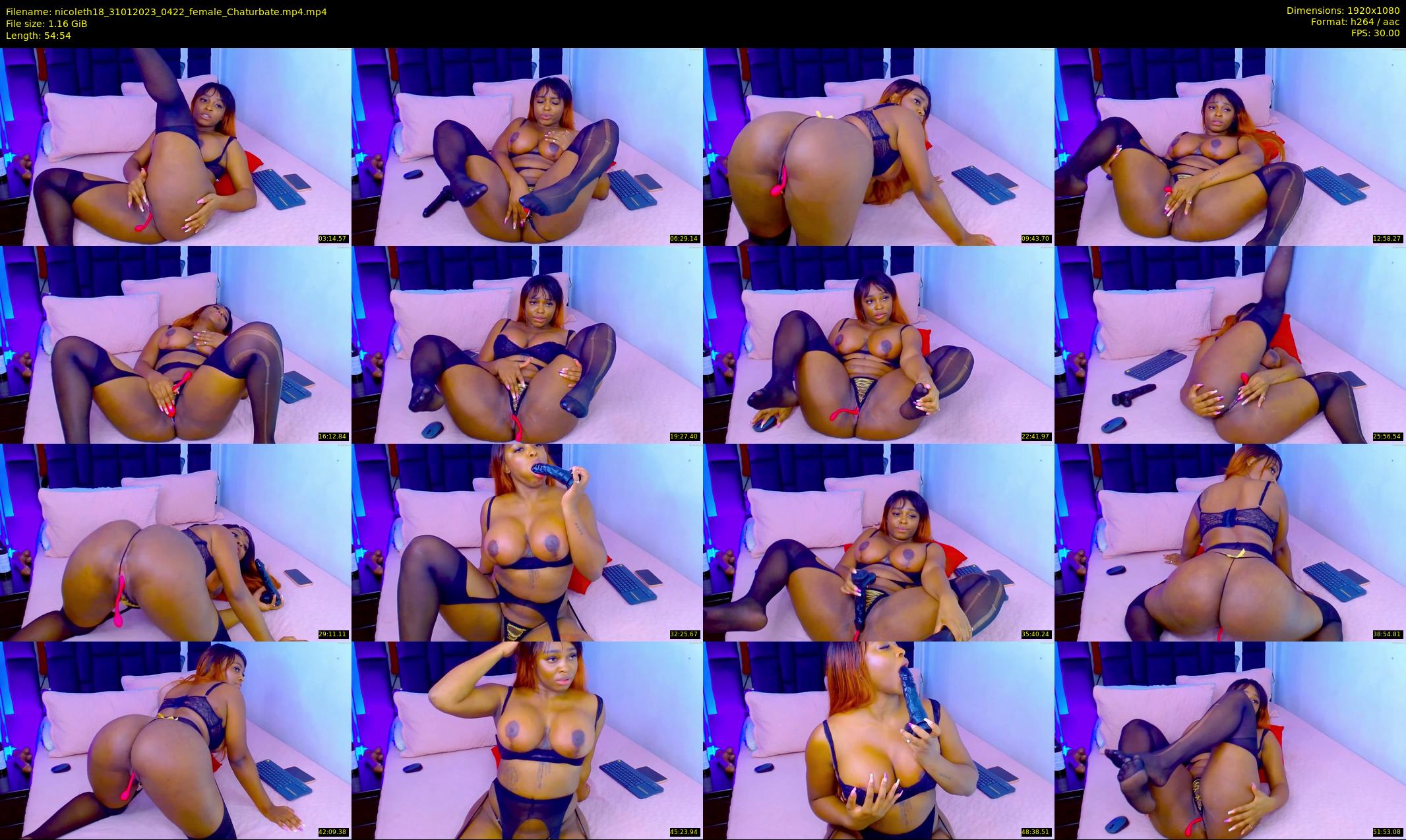 nicoleth18 — 55 minute Chaturbate female cam show recording, 1080p, Jan 31, 2023