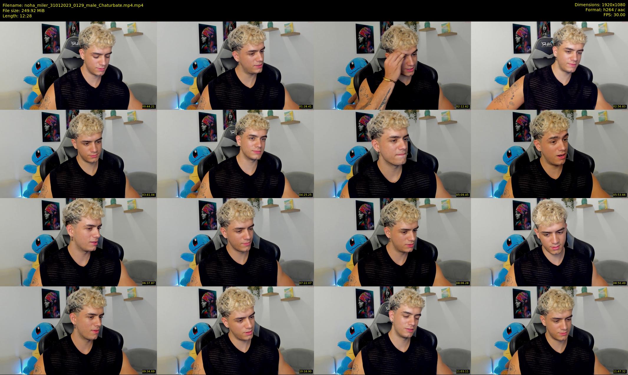 noha_miler — 13 minute Chaturbate male cam show recording, 1080p, Jan 31, 2023