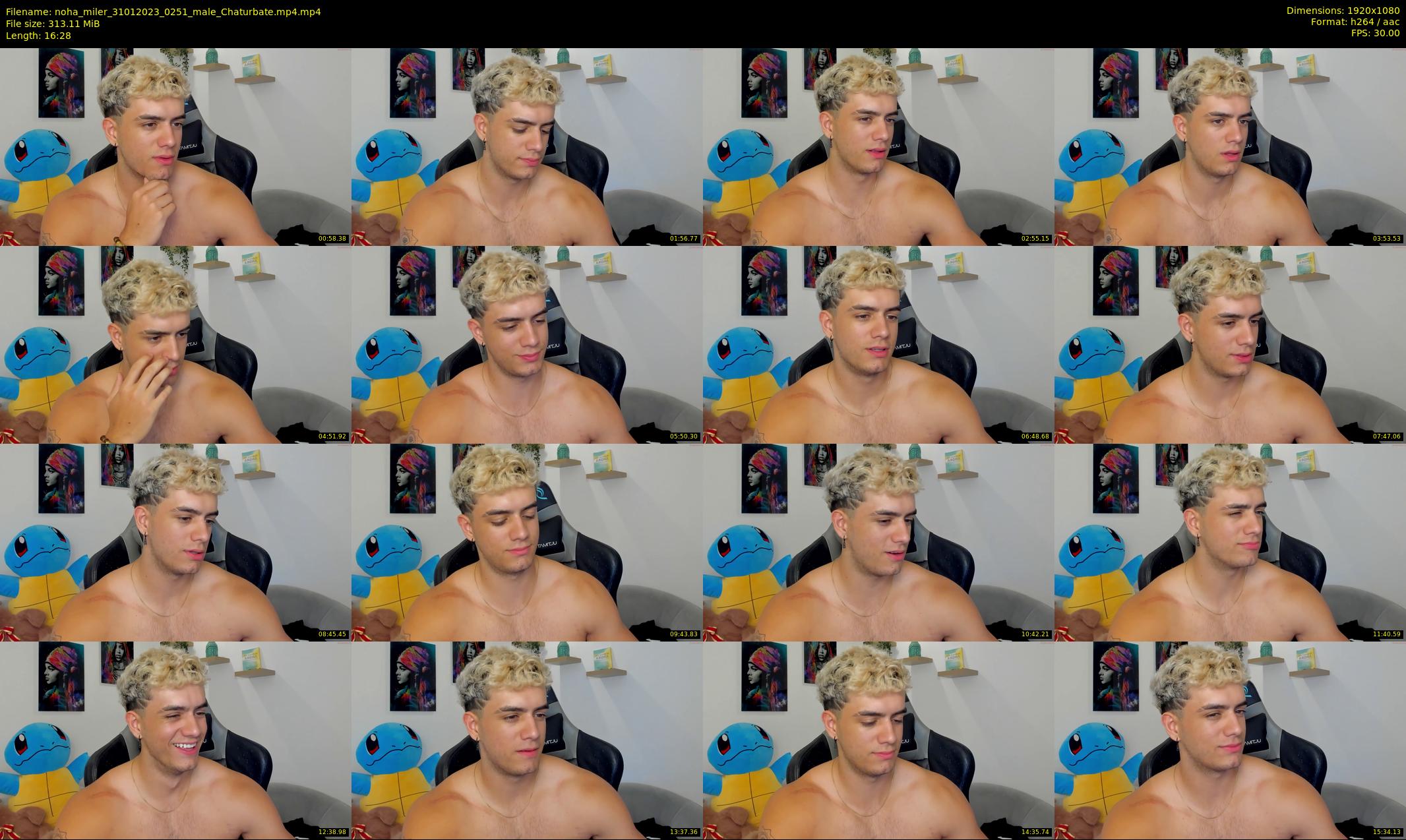 noha_miler — 17 minute Chaturbate male cam show recording, 1080p, Jan 31, 2023