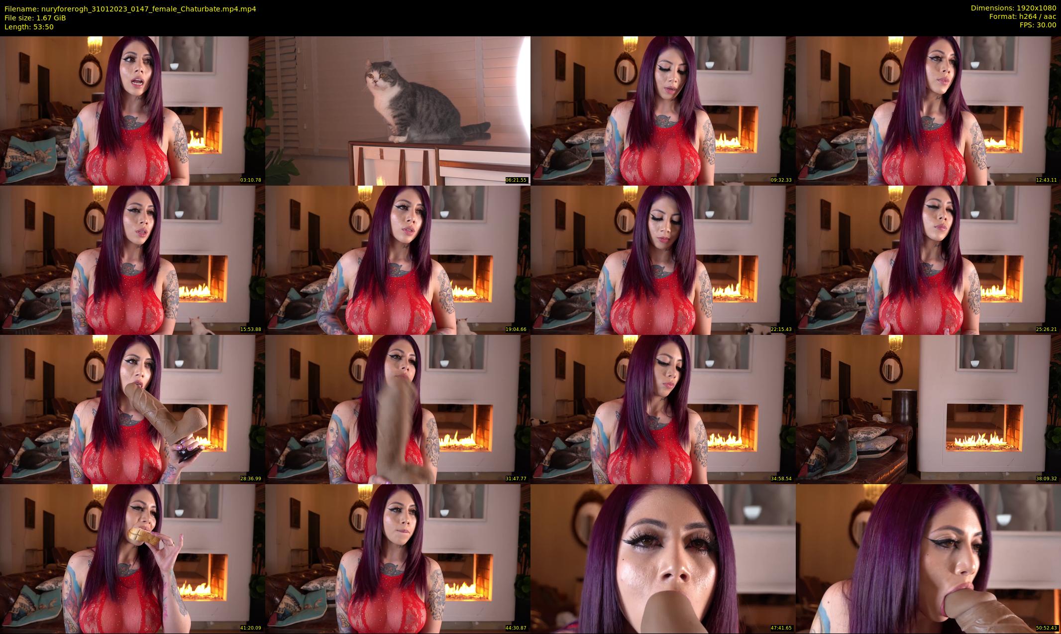 nuryforerogh — 54 minute Chaturbate female cam show recording, 1080p, Jan 31, 2023