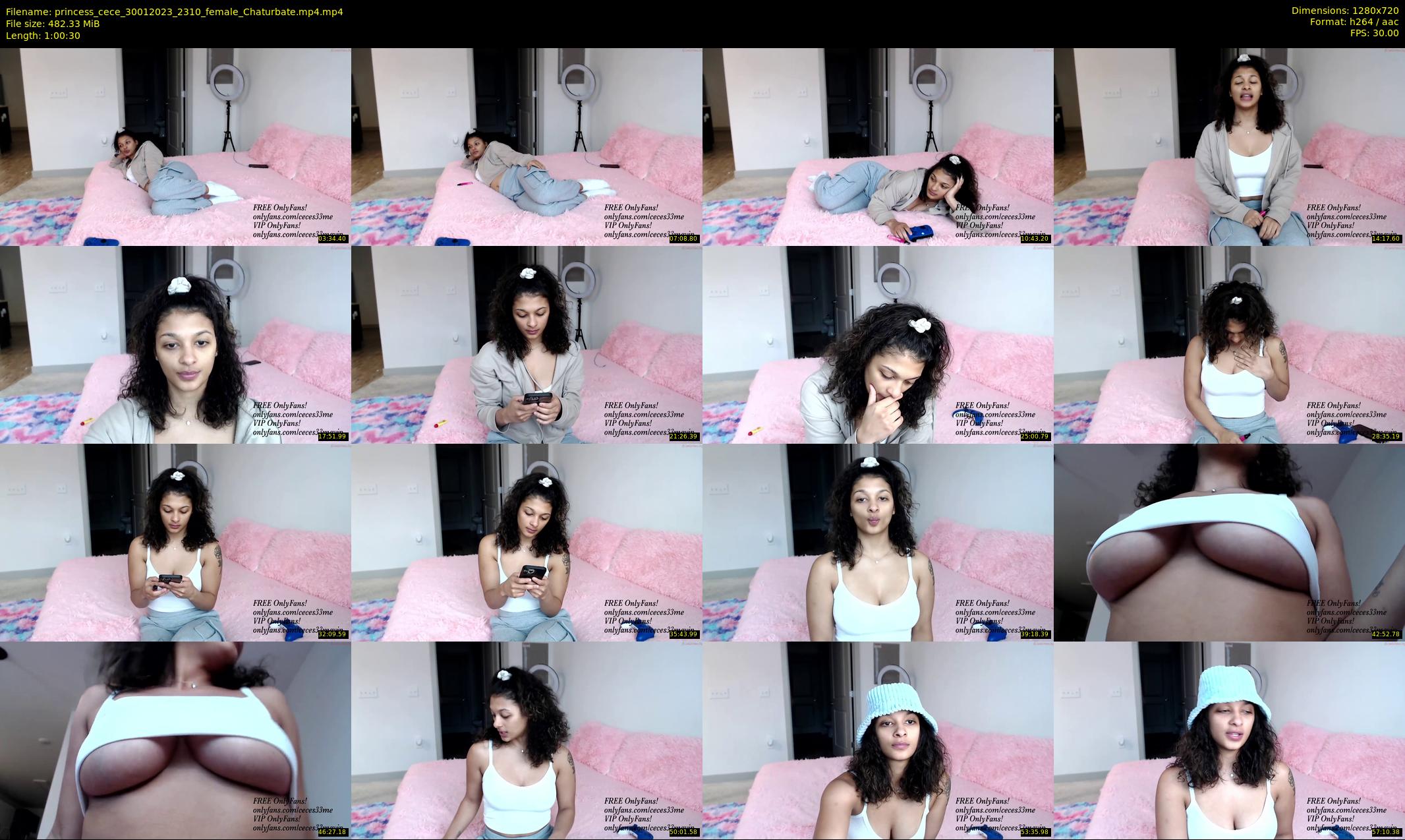 princess_cece — 61 minute Chaturbate female cam show recording, 720p, Jan 30, 2023