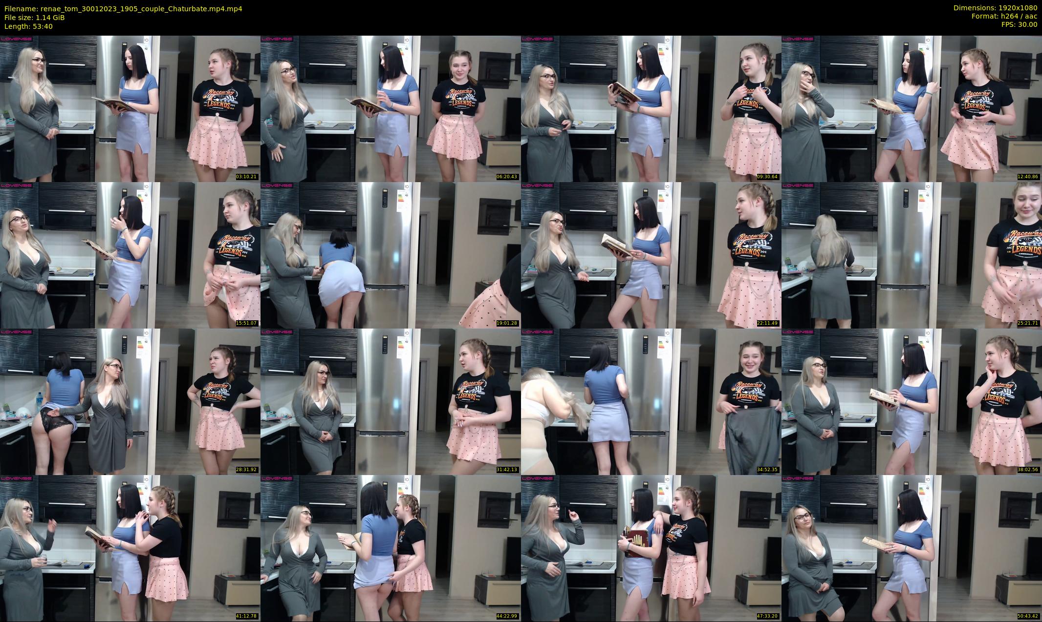 renae_tom — 54 minute Chaturbate couple cam show recording, 1080p, Jan 30, 2023