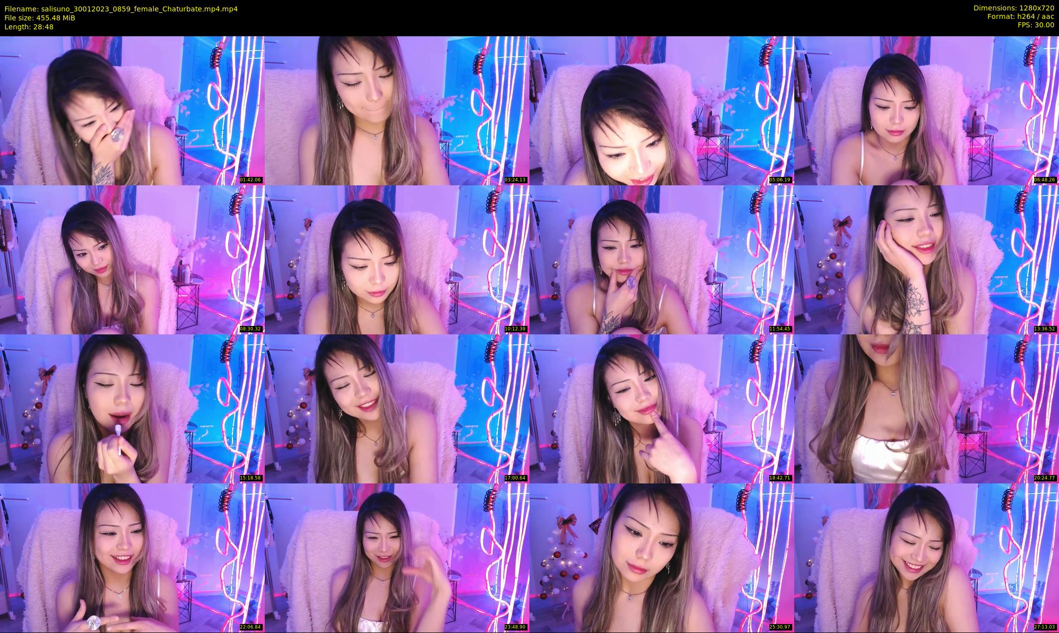salisuno — 29 minute Chaturbate female cam show recording, 720p, Jan 30, 2023