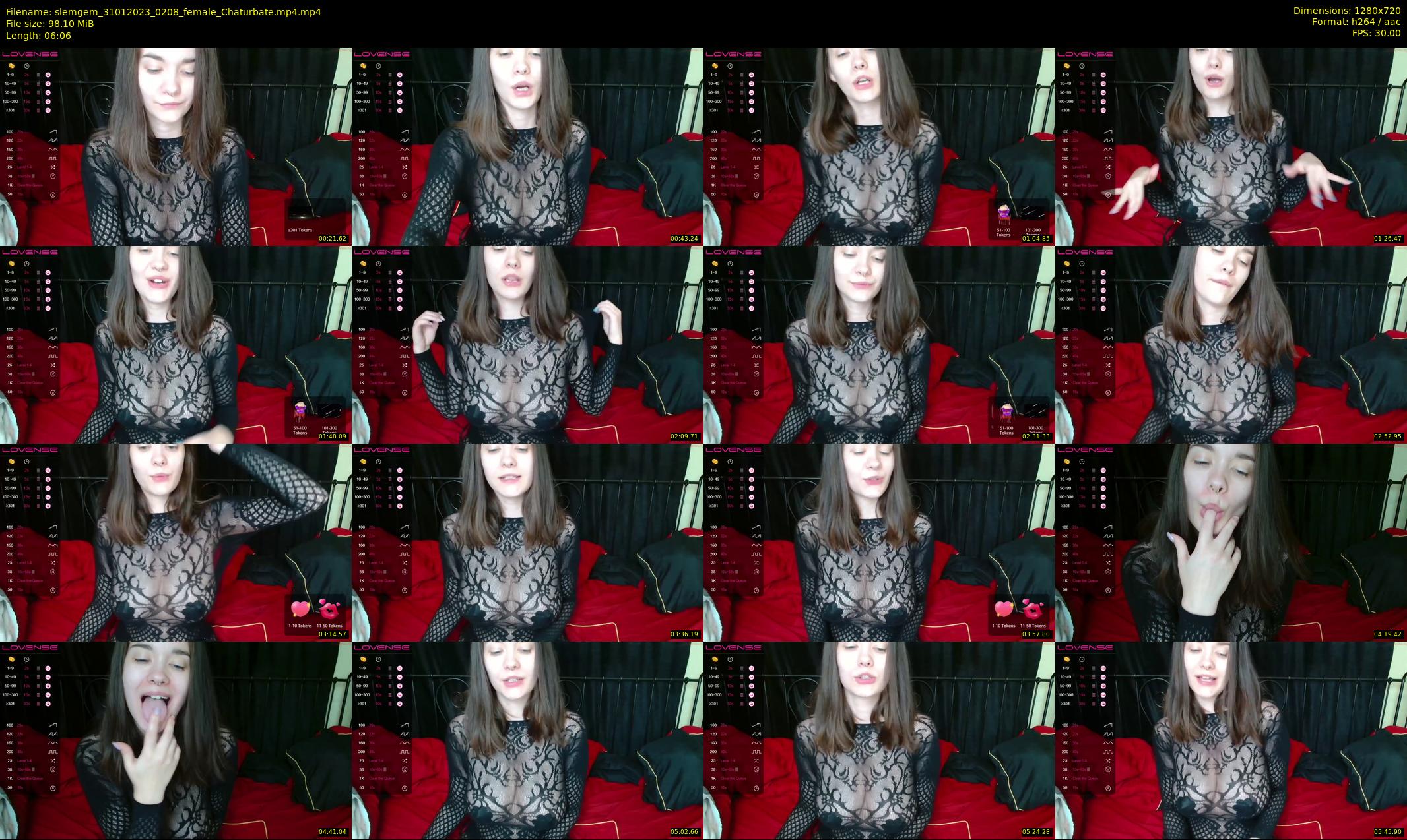 slemgem — 7 minute Chaturbate couple cam show recording, 720p, Jan 31, 2023