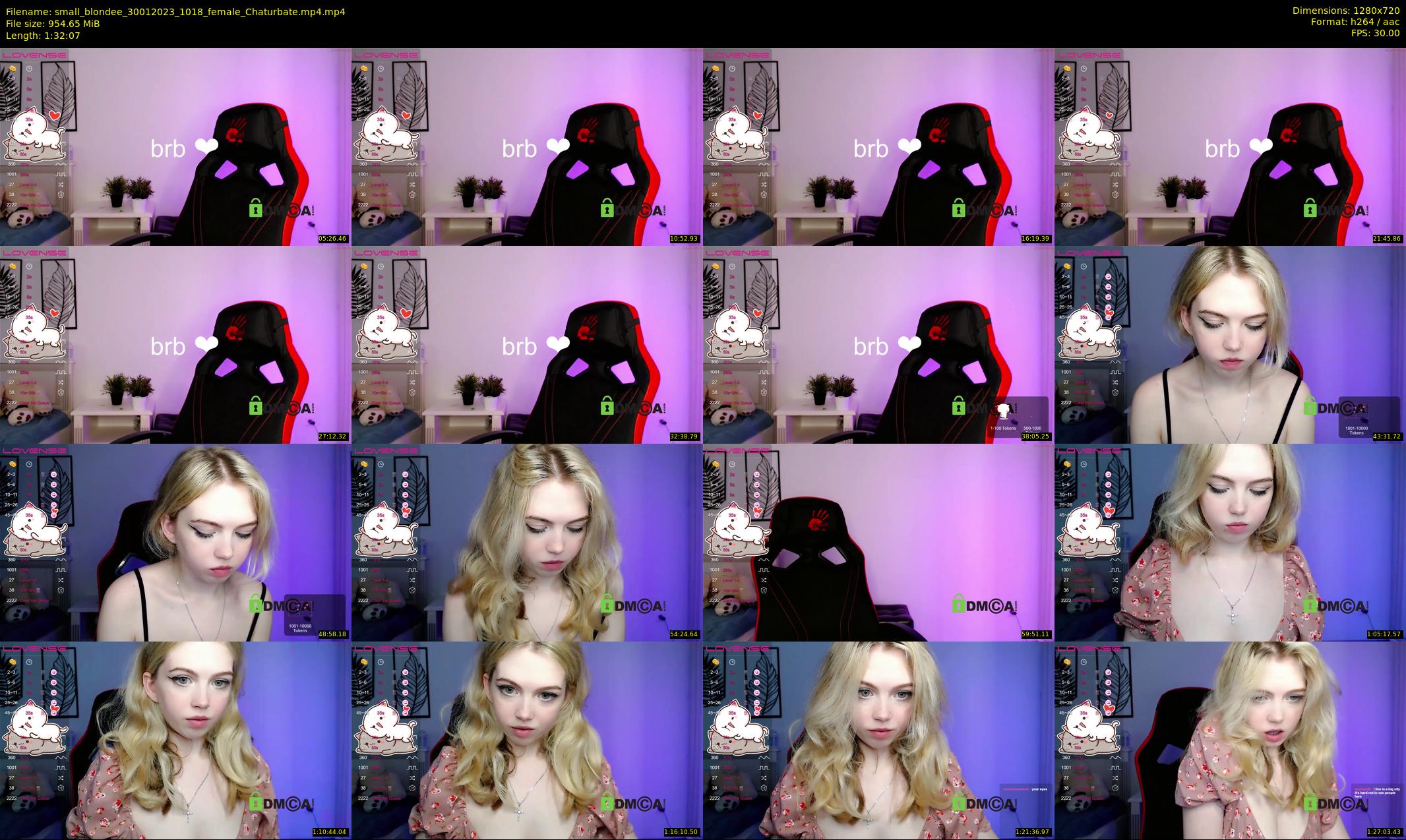 small_blondee — 93 minute Chaturbate female cam show recording, 720p, Jan 30, 2023