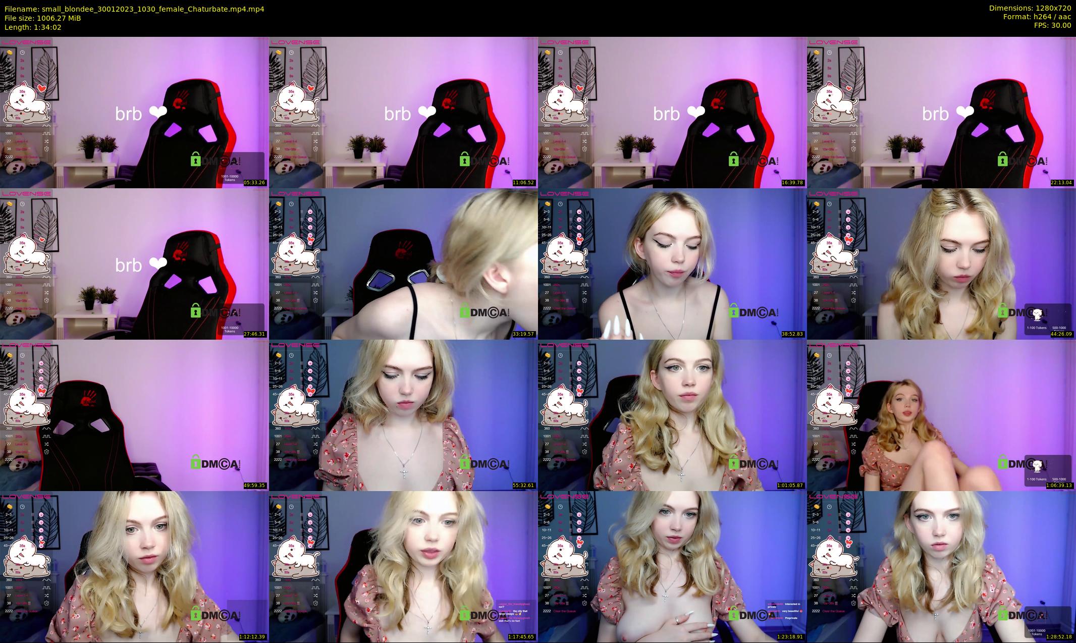 small_blondee — 95 minute Chaturbate female cam show recording, 720p, Jan 30, 2023
