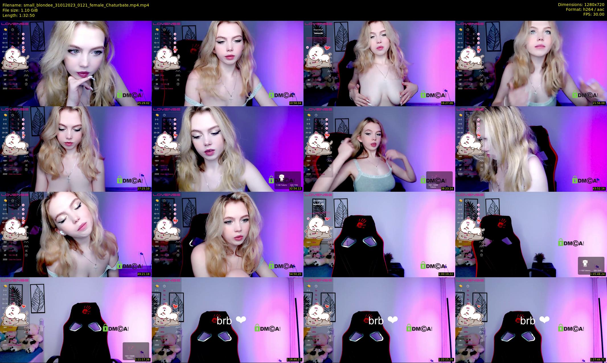 small_blondee — 93 minute Chaturbate female cam show recording, 720p, Jan 31, 2023