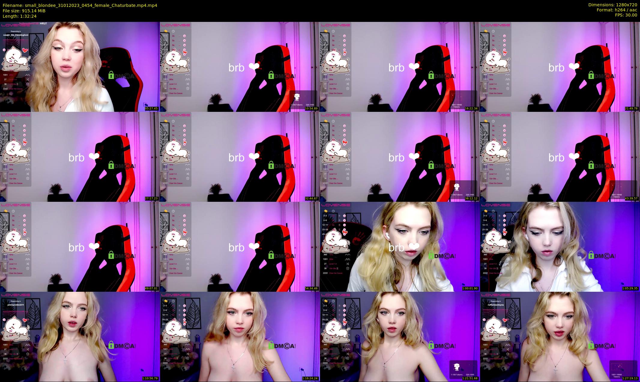 small_blondee — 93 minute Chaturbate female cam show recording, 720p, Jan 31, 2023