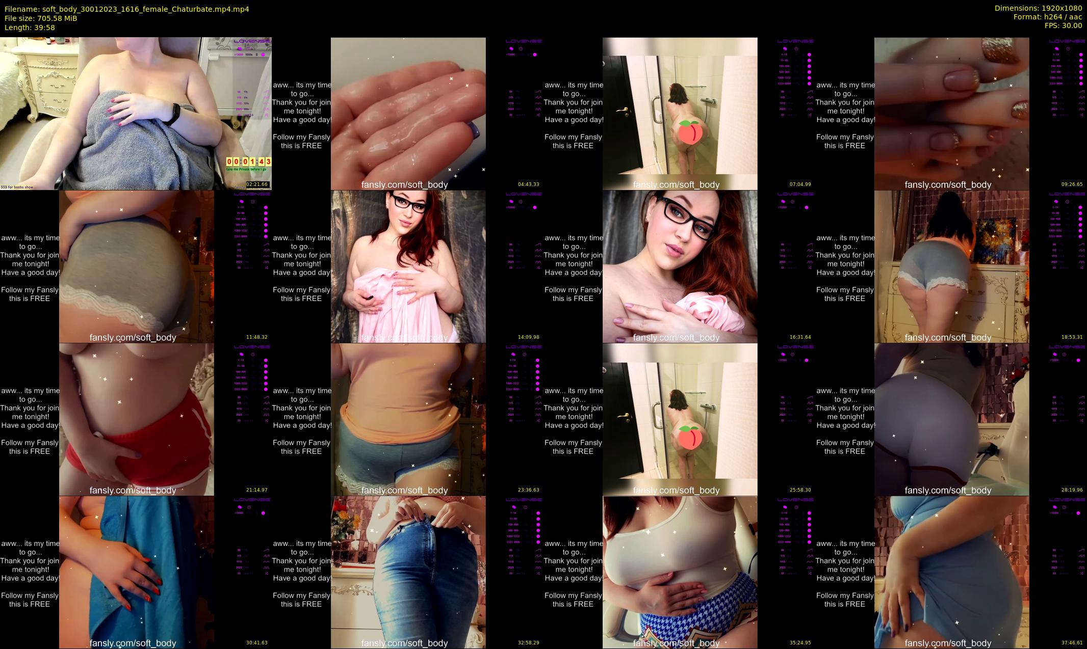 soft_body — 40 minute Chaturbate female cam show recording, 1080p, Jan 30, 2023