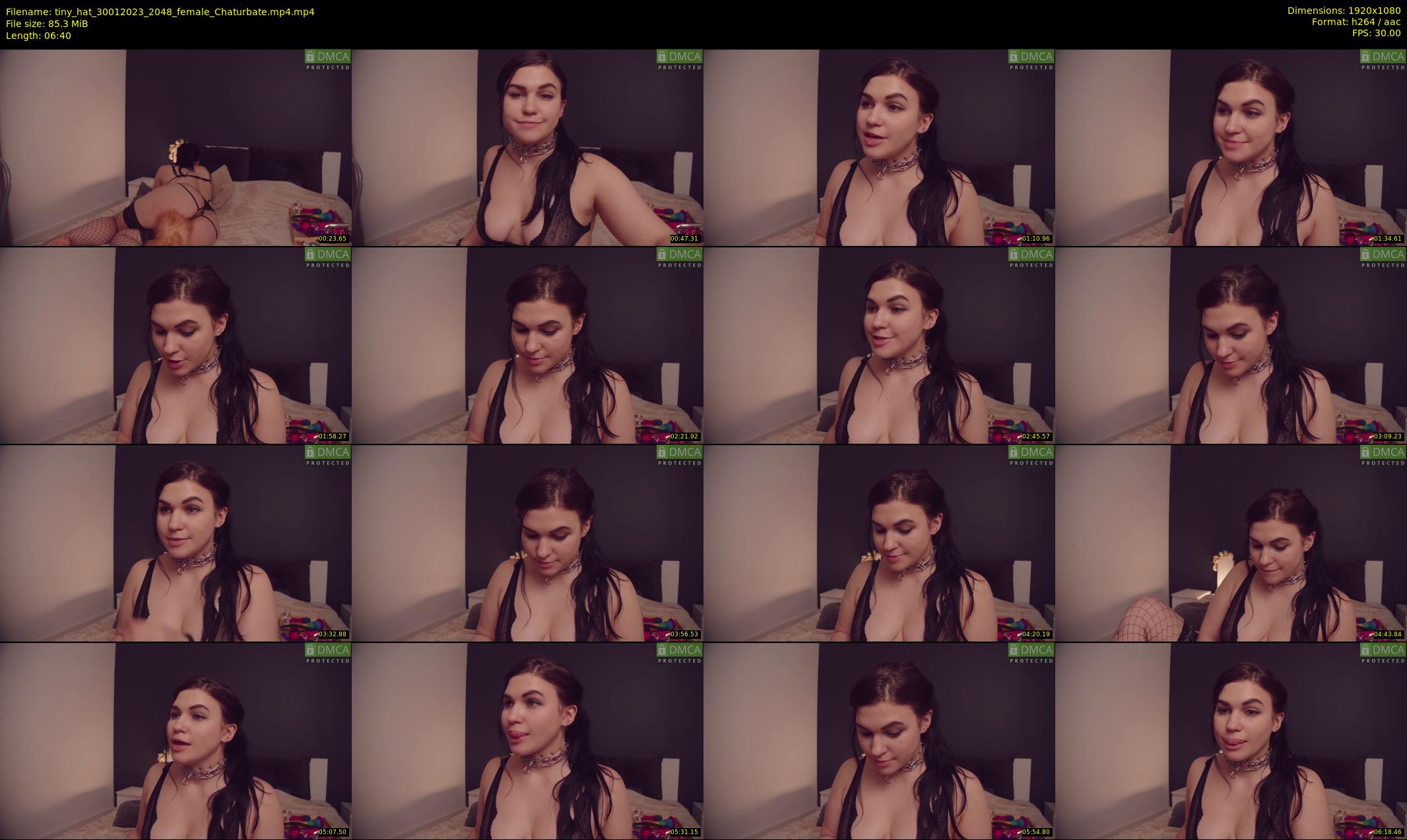 tiny_hat — 7 minute Chaturbate female cam show recording, 1080p, Jan 30, 2023