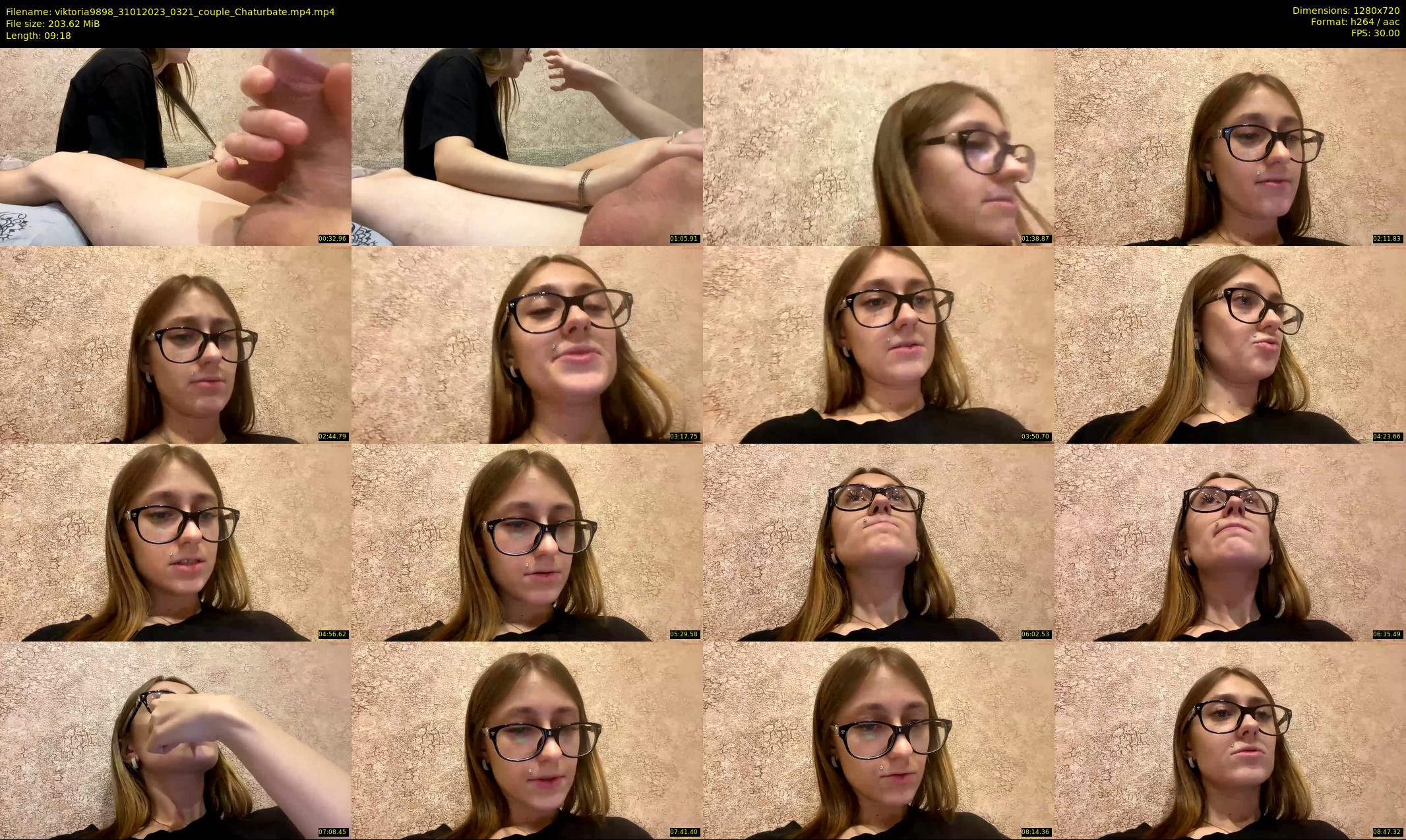 viktoria9898 — 10 minute Chaturbate couple cam show recording, 720p, Jan 31, 2023