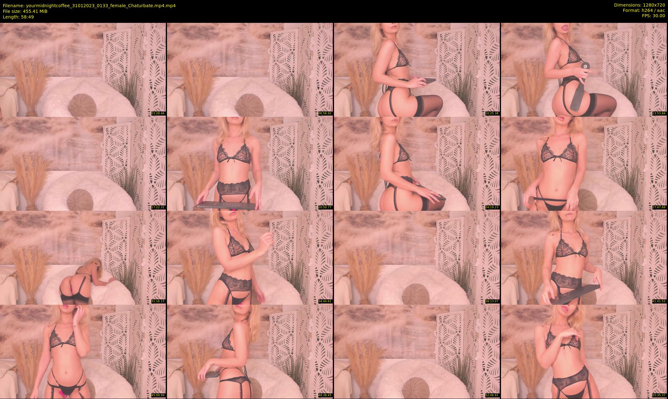 yourmidnightcoffee — 59 minute Chaturbate female cam show recording, 720p, Jan 31, 2023