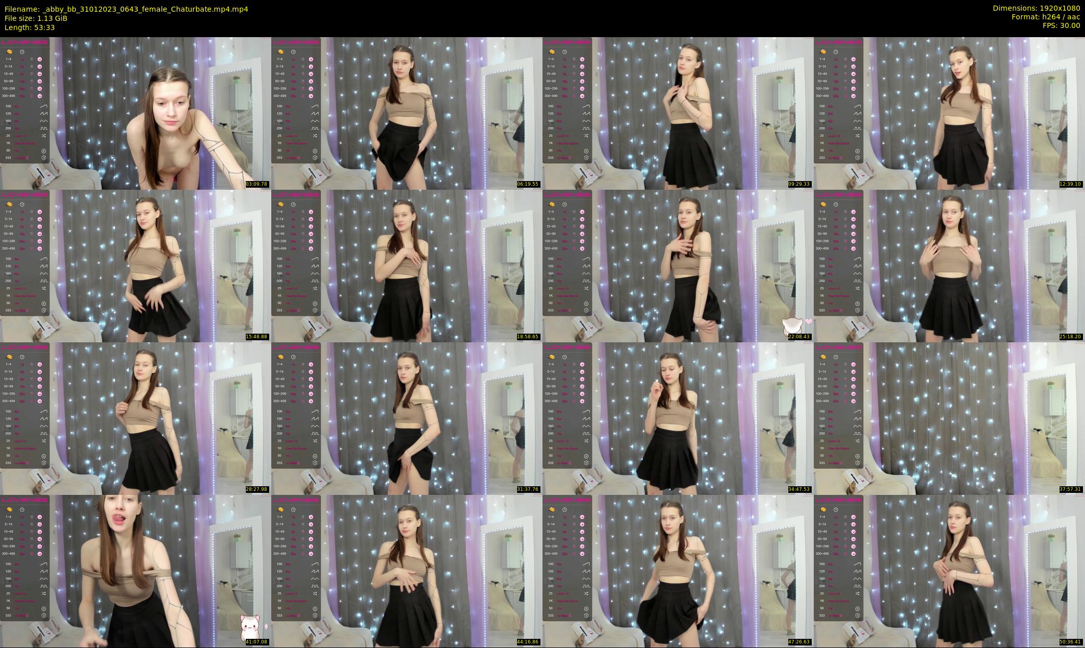 _abby_bb — 54 minute Chaturbate female cam show recording, 1080p, Jan 31, 2023