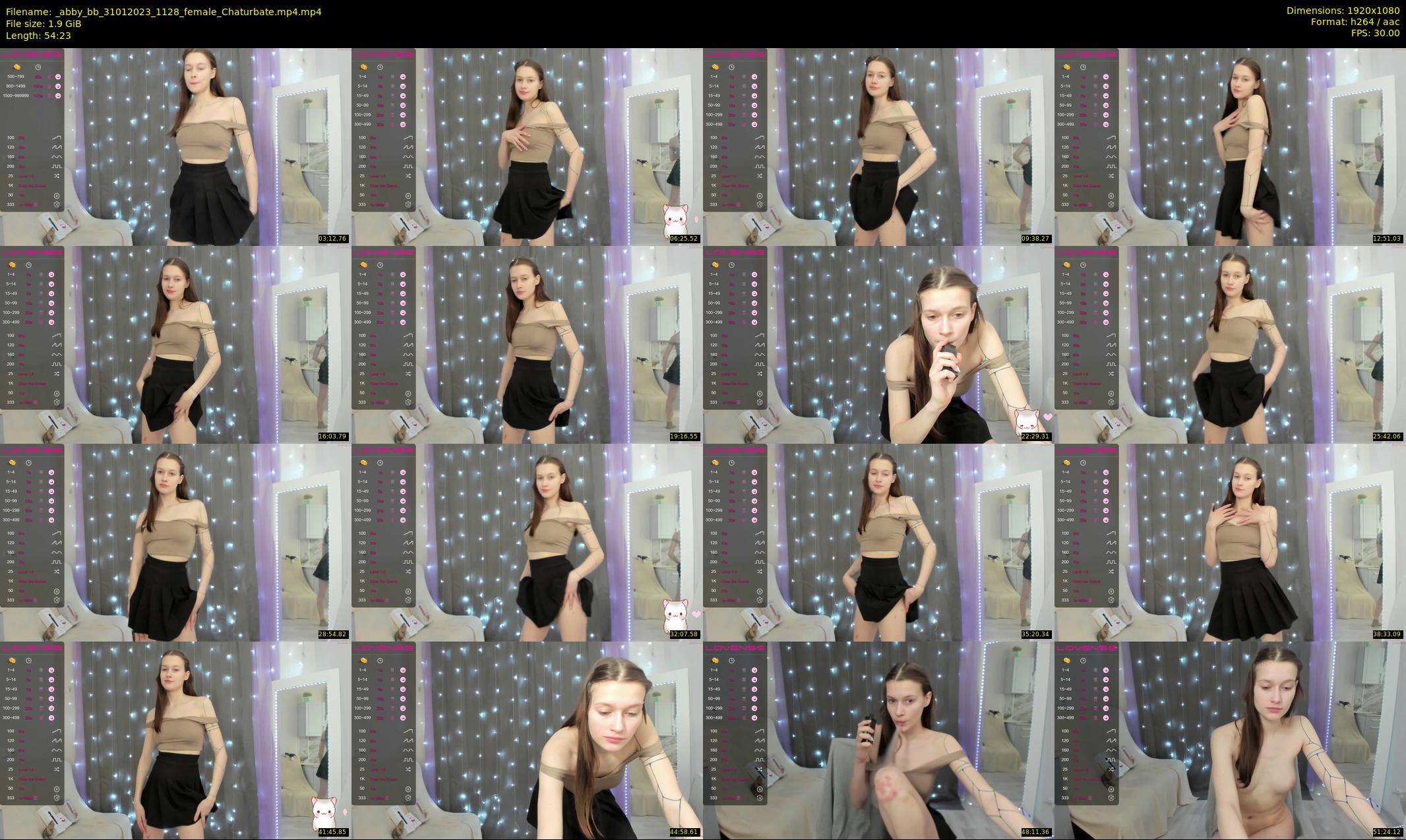 _abby_bb — 55 minute Chaturbate female cam show recording, 1080p, Jan 31, 2023