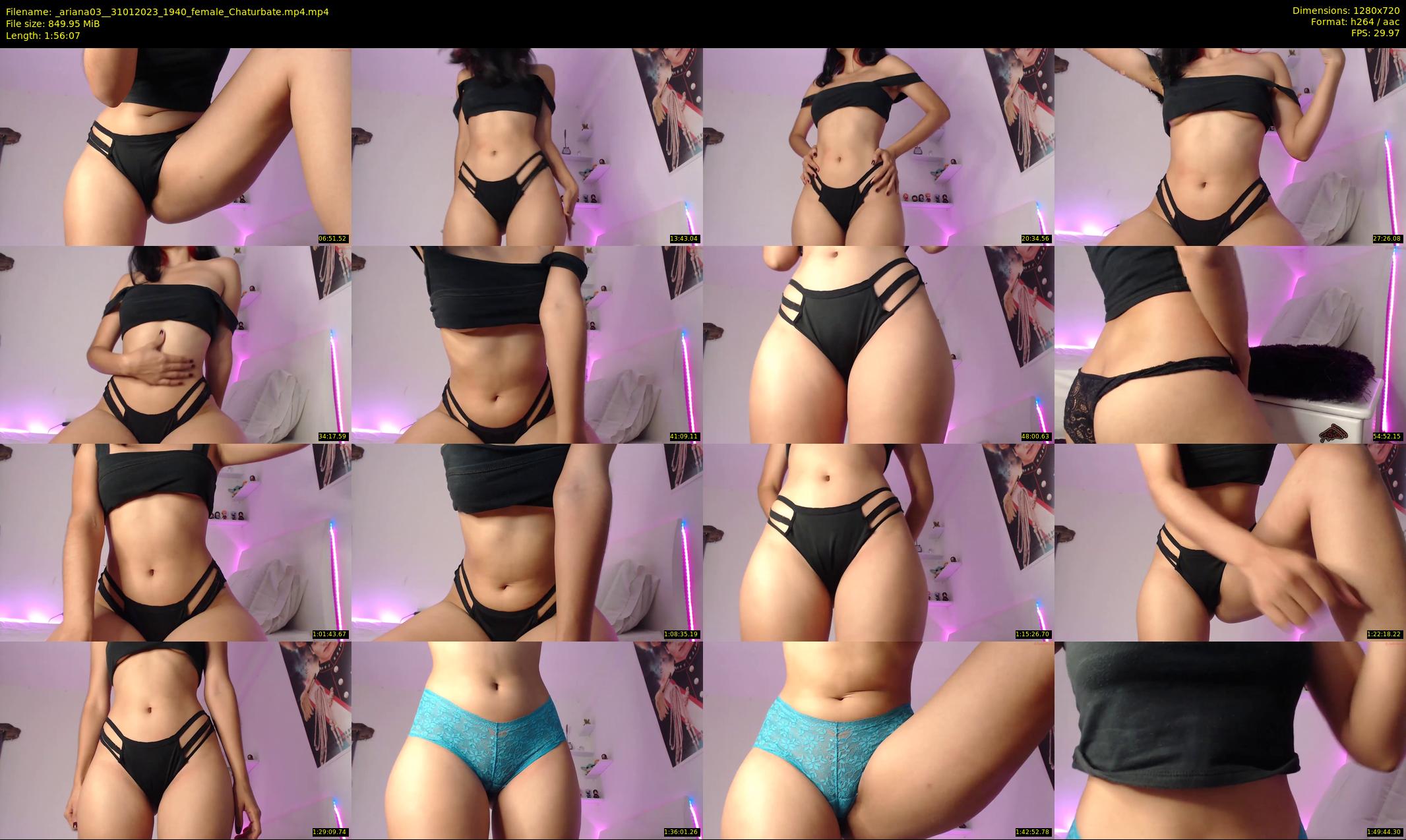 _ariana03_ — 117 minute Chaturbate female cam show recording, 720p, Jan 31, 2023