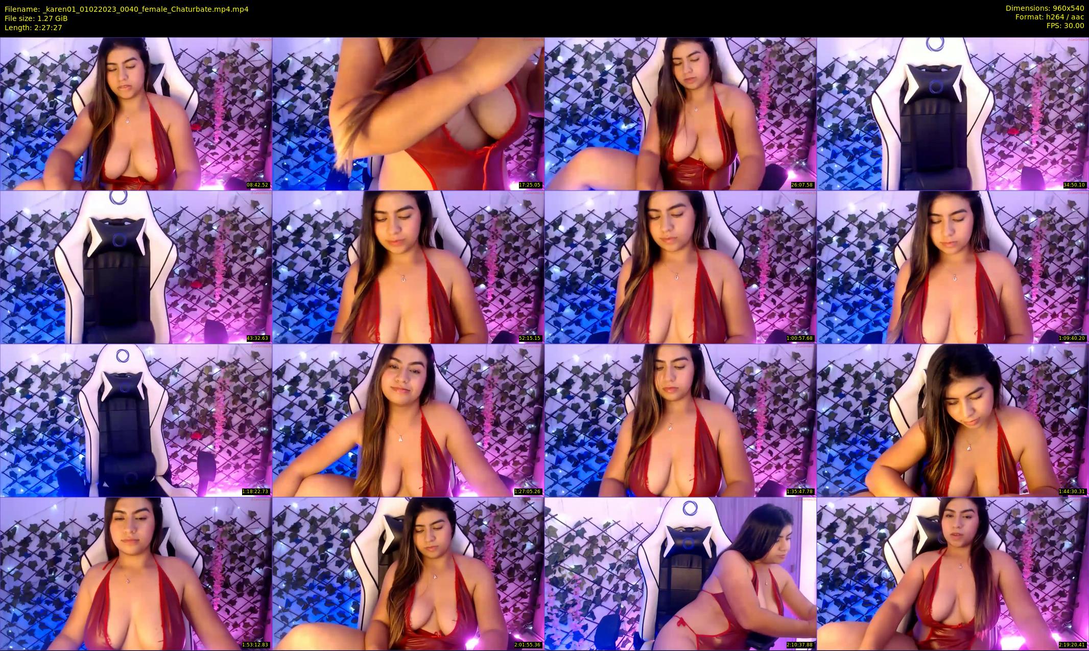 _karen01 — 148 minute Chaturbate female cam show recording, 480p, Feb 1, 2023