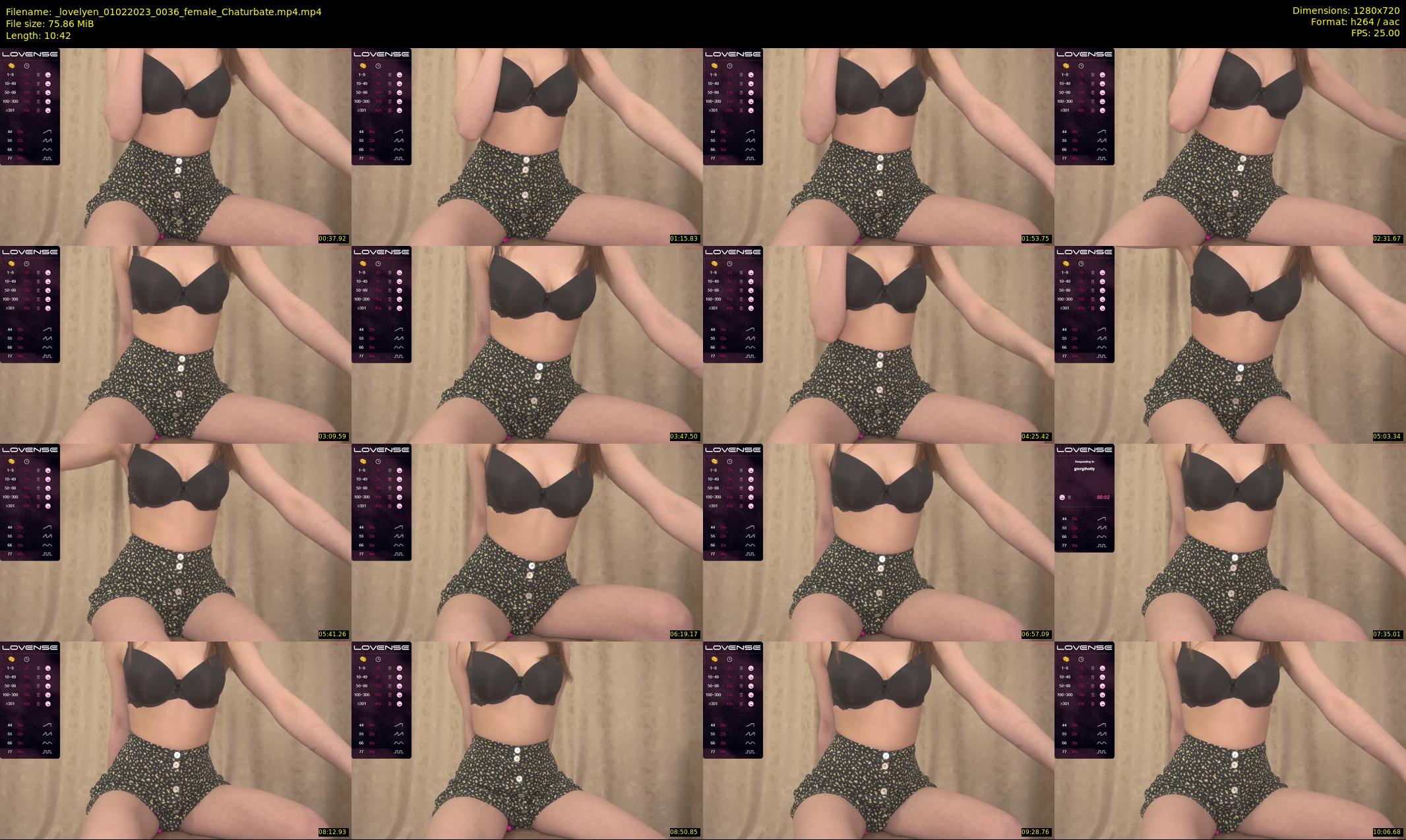_lovelyen — 11 minute Chaturbate female cam show recording, 720p, Feb 1, 2023