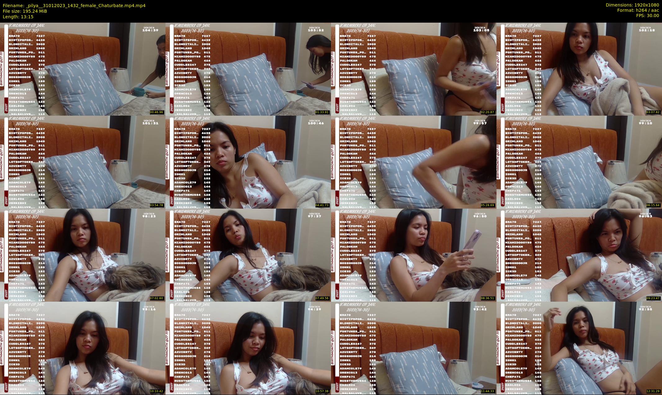 _pilya_ — 14 minute Chaturbate female cam show recording, 1080p, Jan 31, 2023