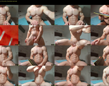 adam_muscle_ — 50 minute Chaturbate male cam show recording, 1080p, Jan 31, 2023