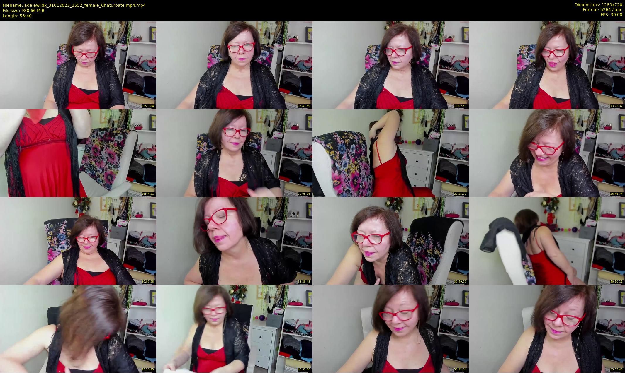 adelewildx — 57 minute Chaturbate female cam show recording, 720p, Jan 31, 2023