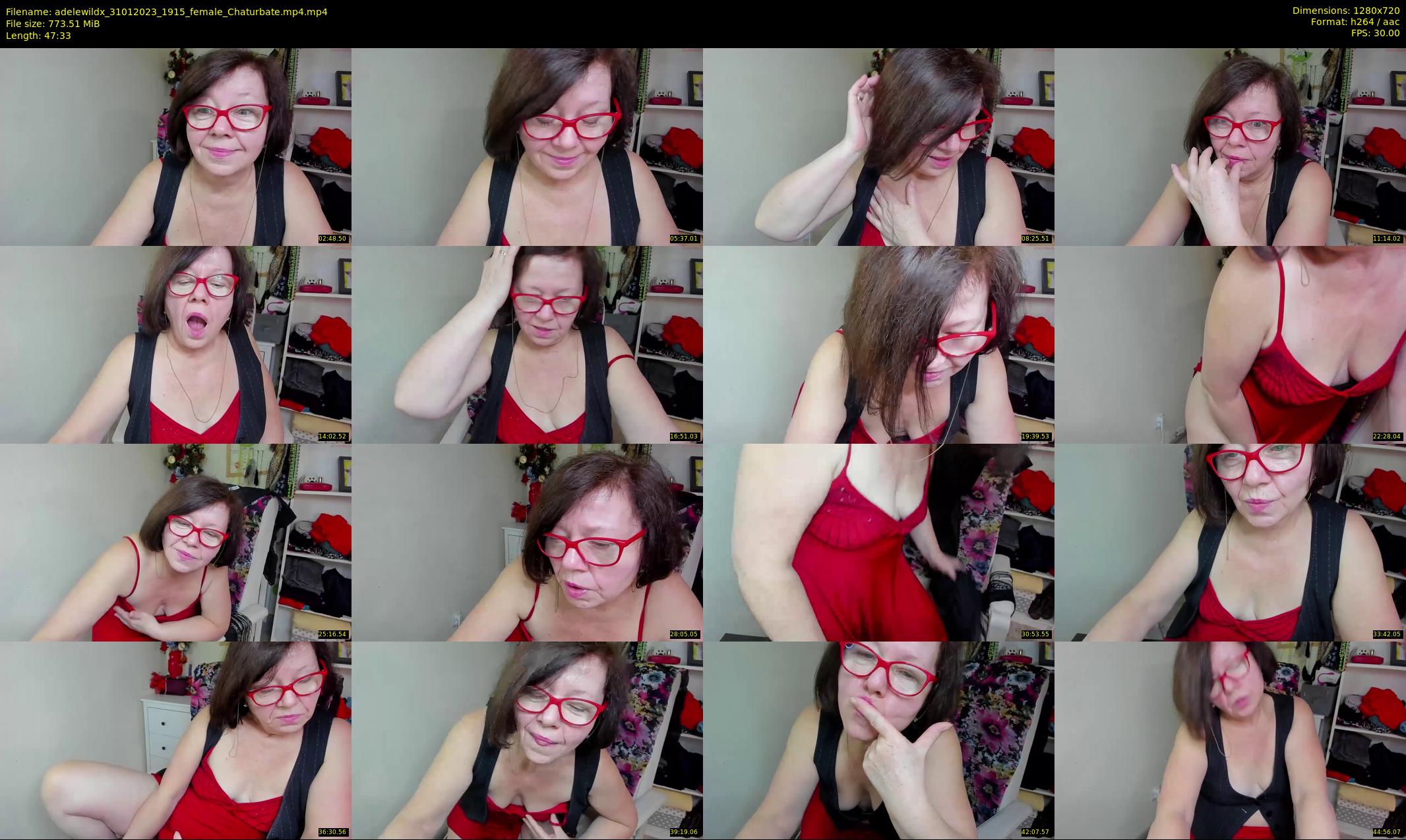 adelewildx — 48 minute Chaturbate female cam show recording, 720p, Jan 31, 2023