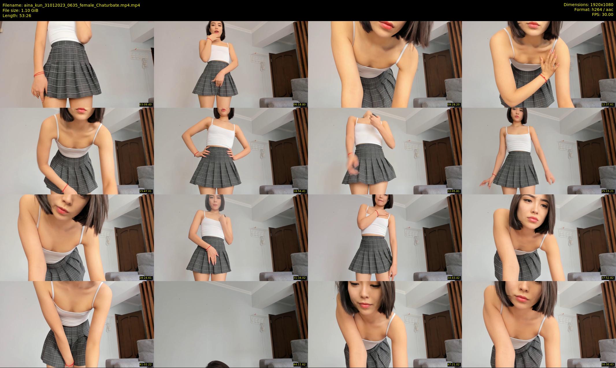 aina_kun — 54 minute Chaturbate female cam show recording, 1080p, Jan 31, 2023