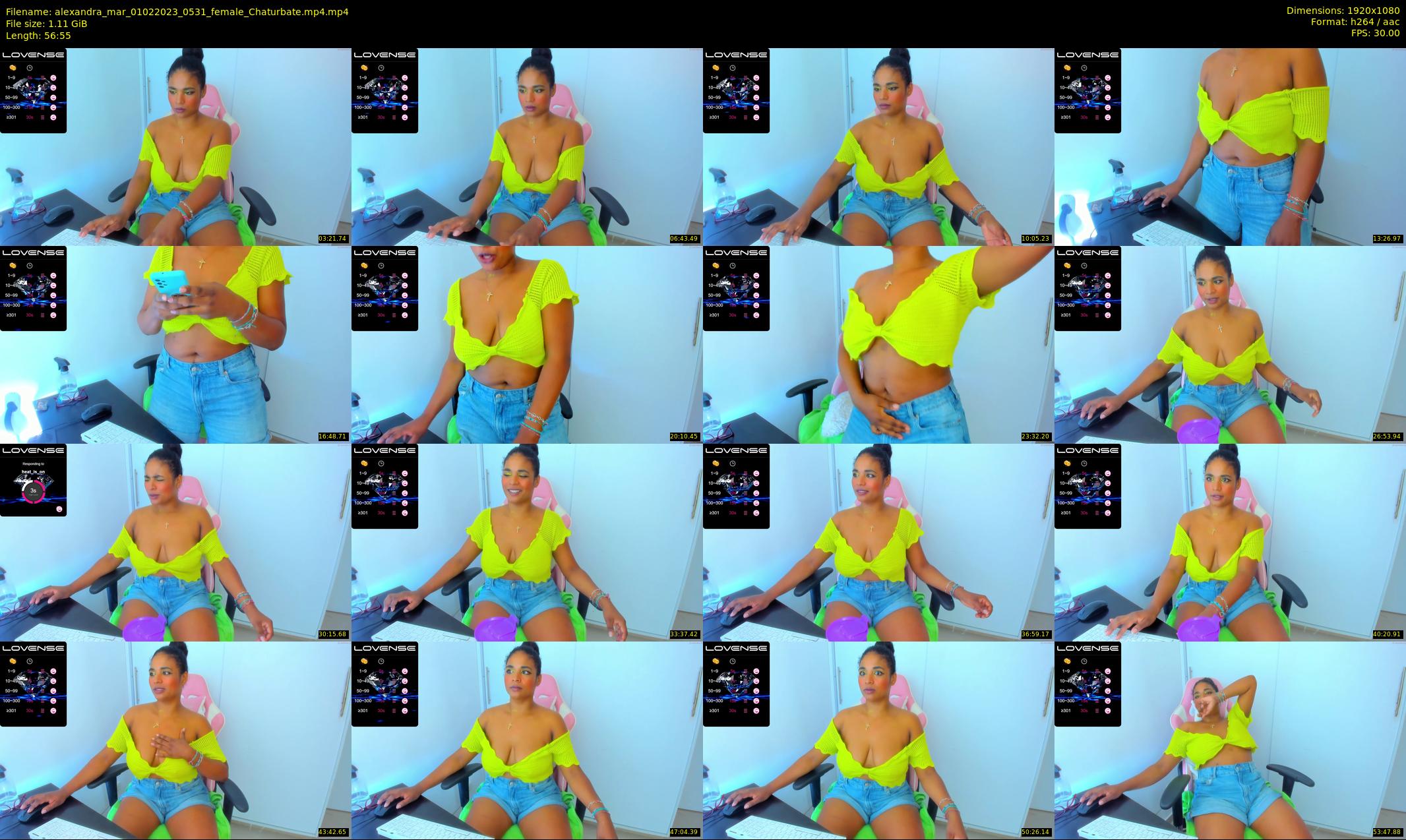 alexandra_mar — 57 minute Chaturbate female cam show recording, 1080p, Feb 1, 2023