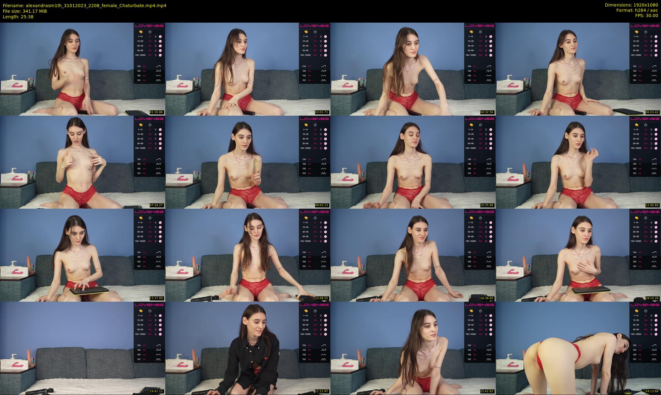 alexandrasm1th — 26 minute Chaturbate female cam show recording, 1080p, Jan 31, 2023