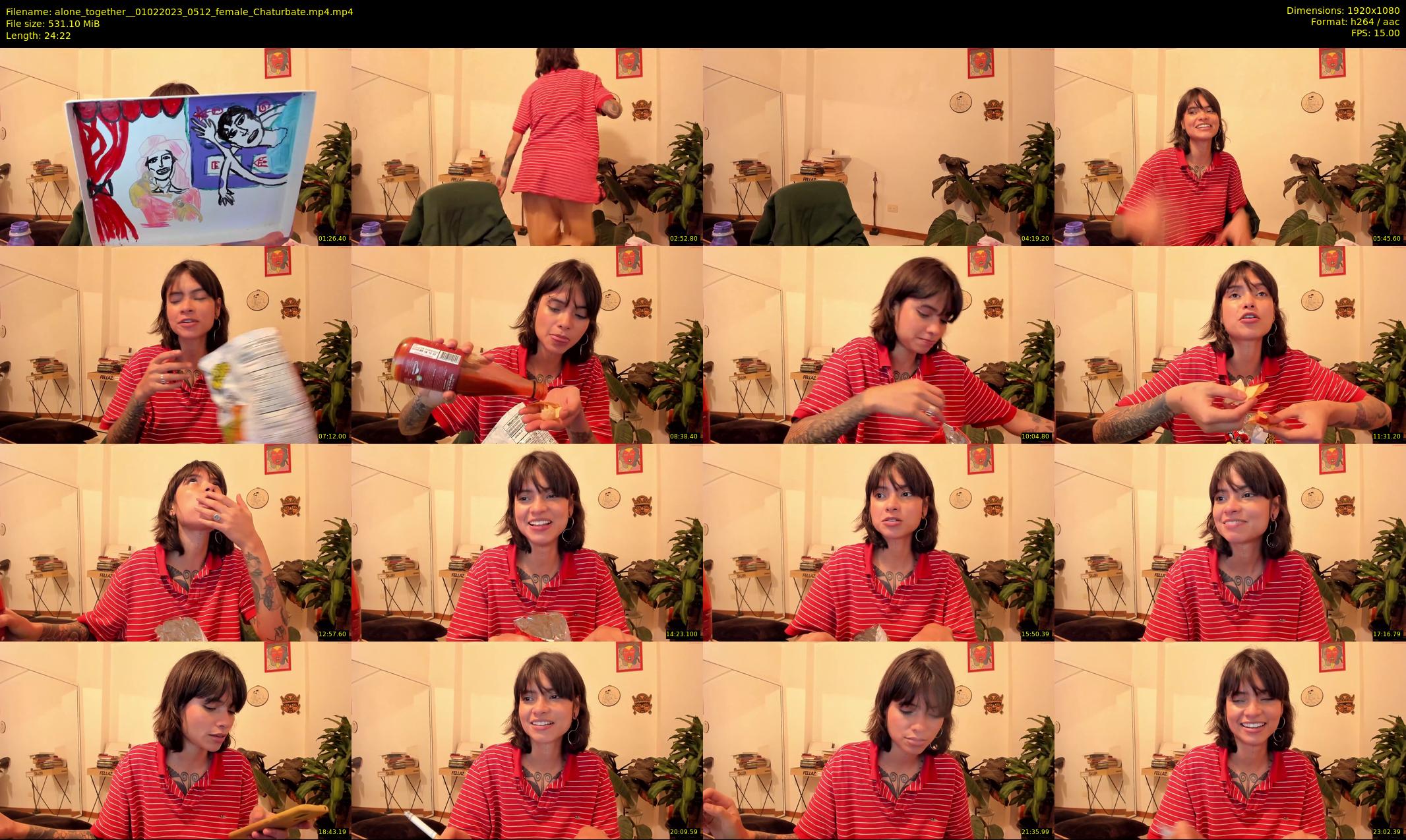 alone_together_ — 25 minute Chaturbate female cam show recording, 1080p, Feb 1, 2023