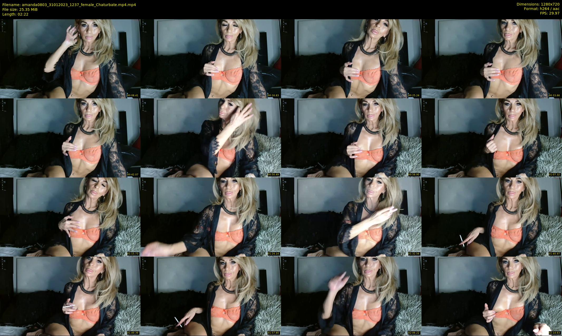 amanda0803 — 3 minute Chaturbate female cam show recording, 720p, Jan 31, 2023