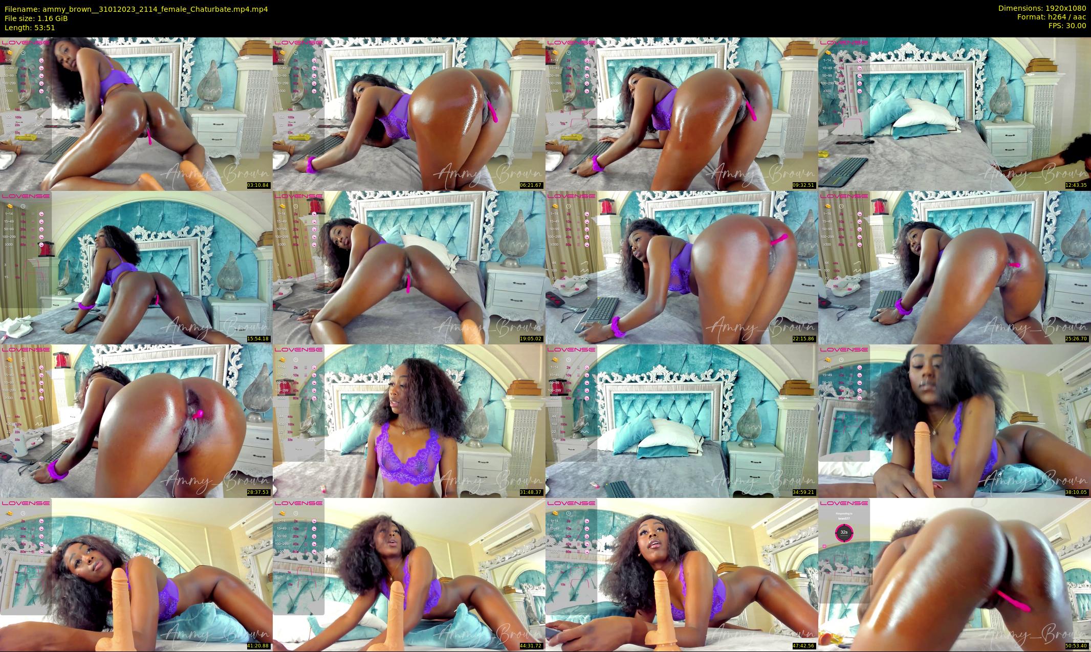 ammy_brown_ — 54 minute Chaturbate female cam show recording, 1080p, Jan 31, 2023